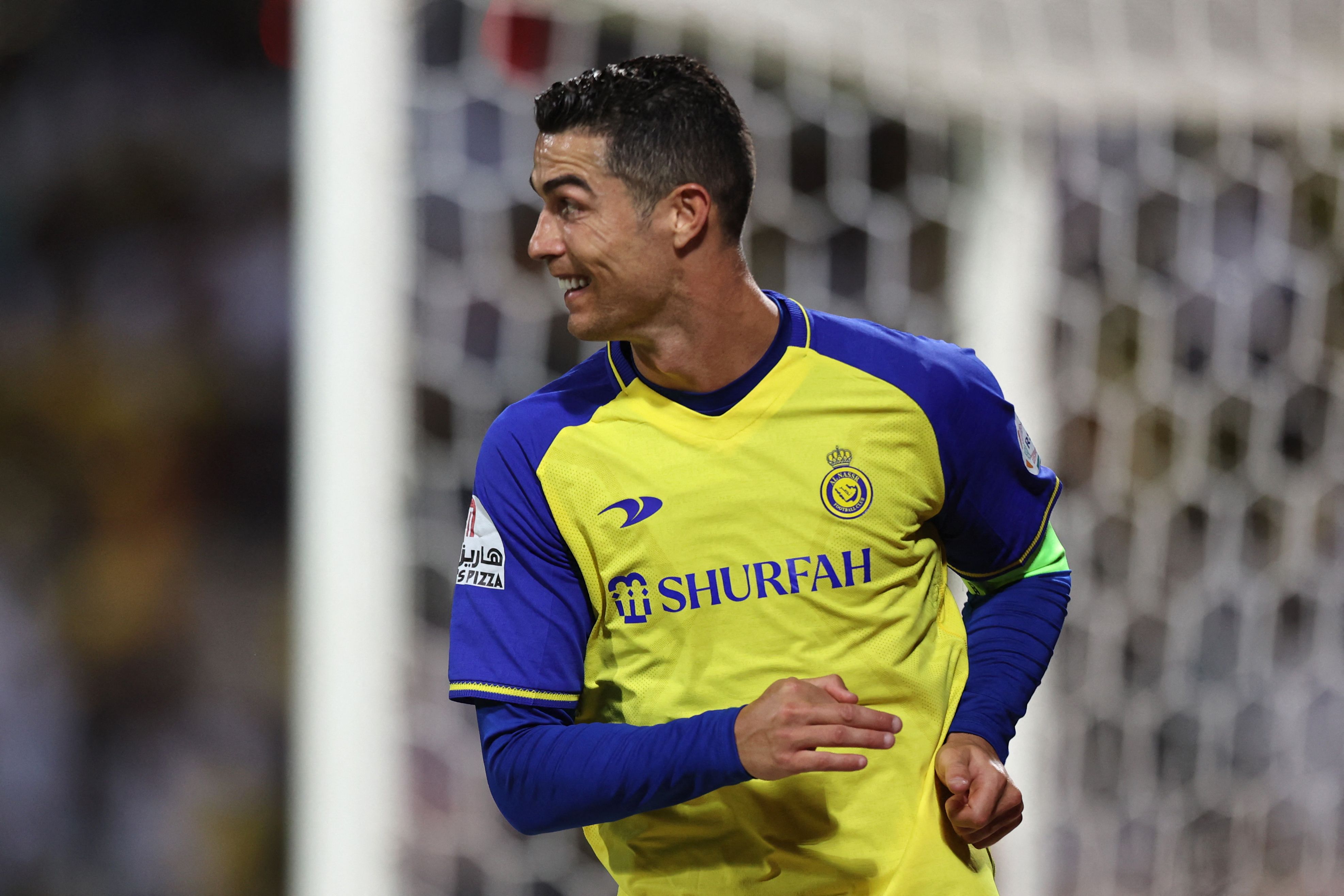 Cristiano Ronaldo celebrates Saudi Founding Day with Al Nassr Club on Make  a GIF