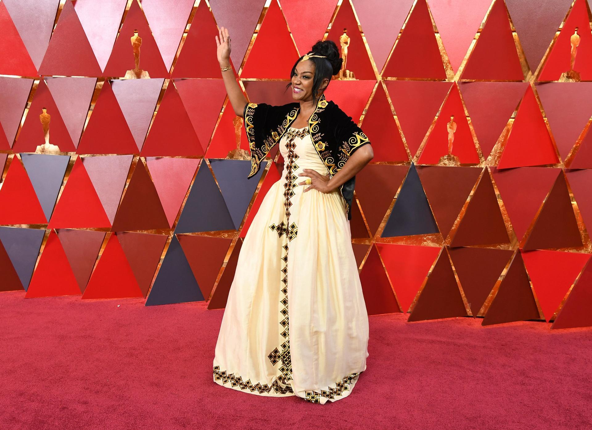 Tiffany haddish ethiopian dress sale