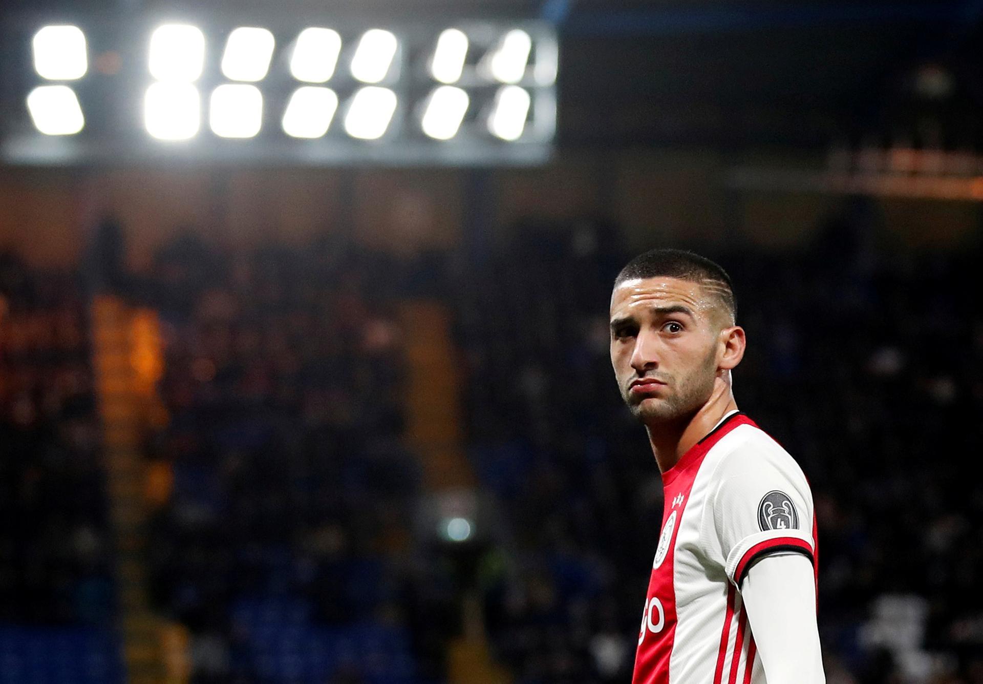 Morocco's Hakim Ziyech named best footballer in Dutch league