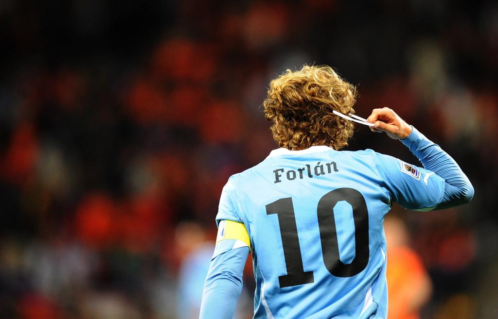 Diego Forlán: jugar para Uruguay me ha dado algunos de los mejores