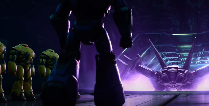 Buzz Lightyear has hair in the Lightyear trailer and Toy Story