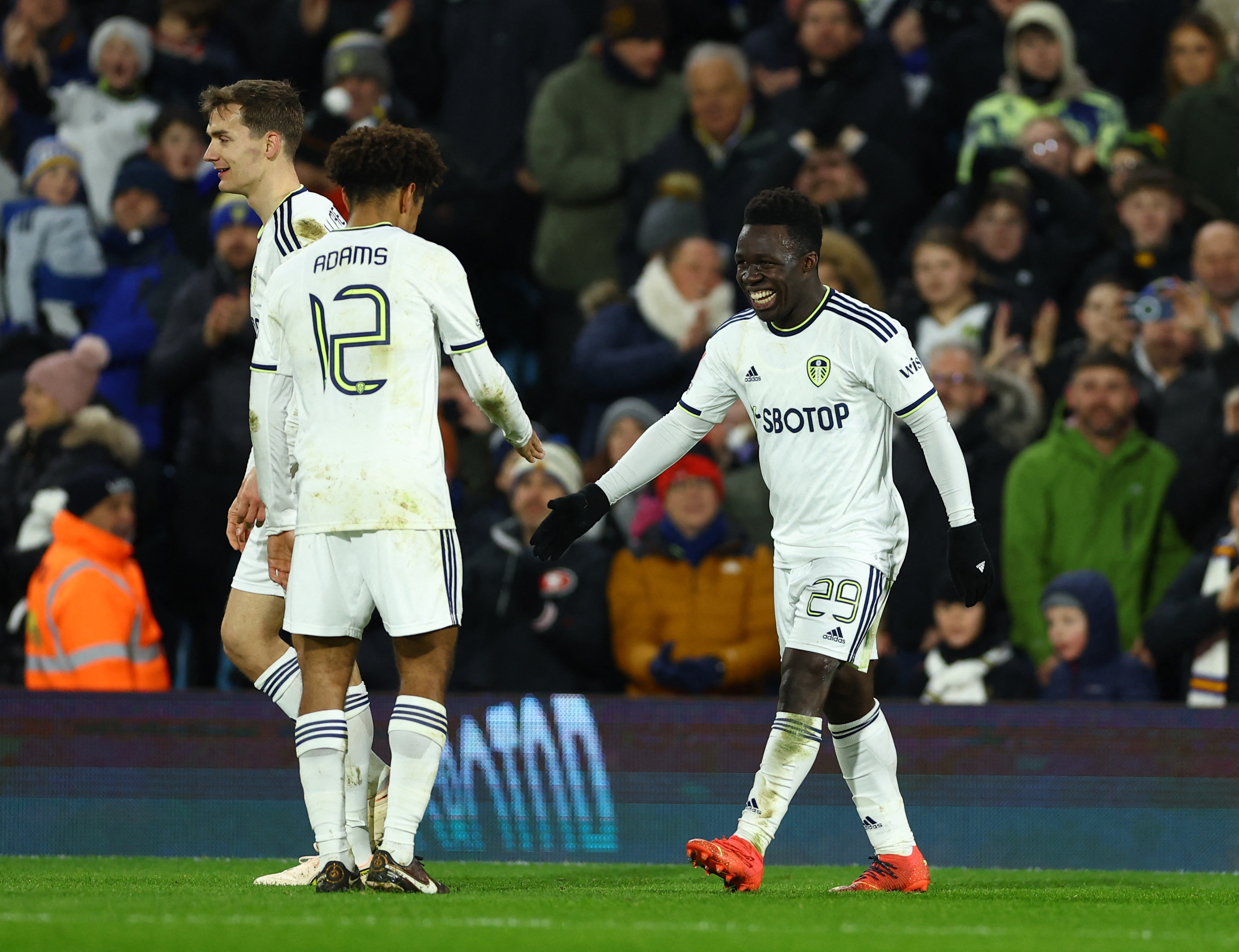 Leeds 5-2 Cardiff City: Wilfried Gnonto, Patrick Bamford score two