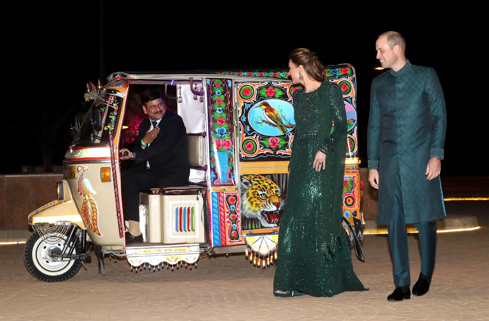 Prince William wears a sherwani by Pakistani designer Naushemian during royal  tour with wife Kate Middleton | The National