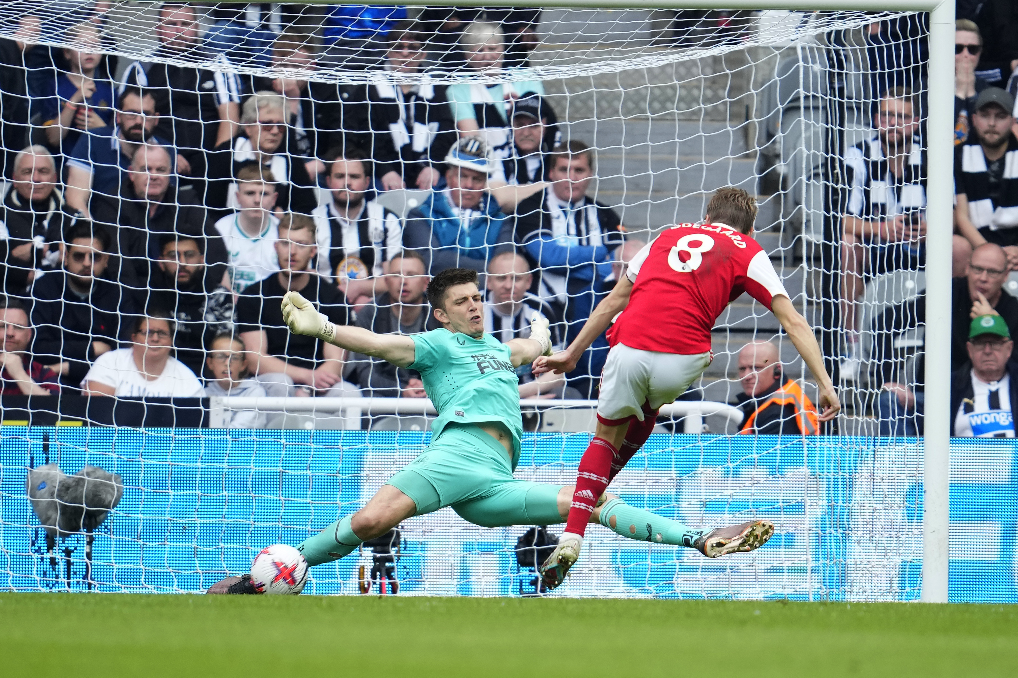 Odegaard urges Arsenal to keep fighting in title race after vital victory  over Newcastle