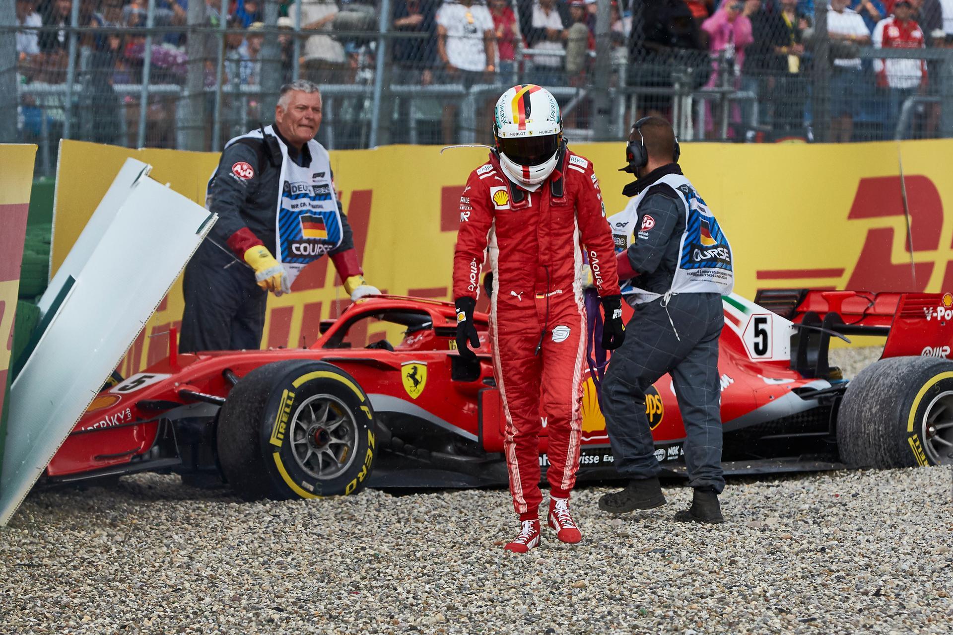 Rows, tears, rants, crashes and apologies – the overwhelming pressure that  crushed Sebastian Vettel's Ferrari dream