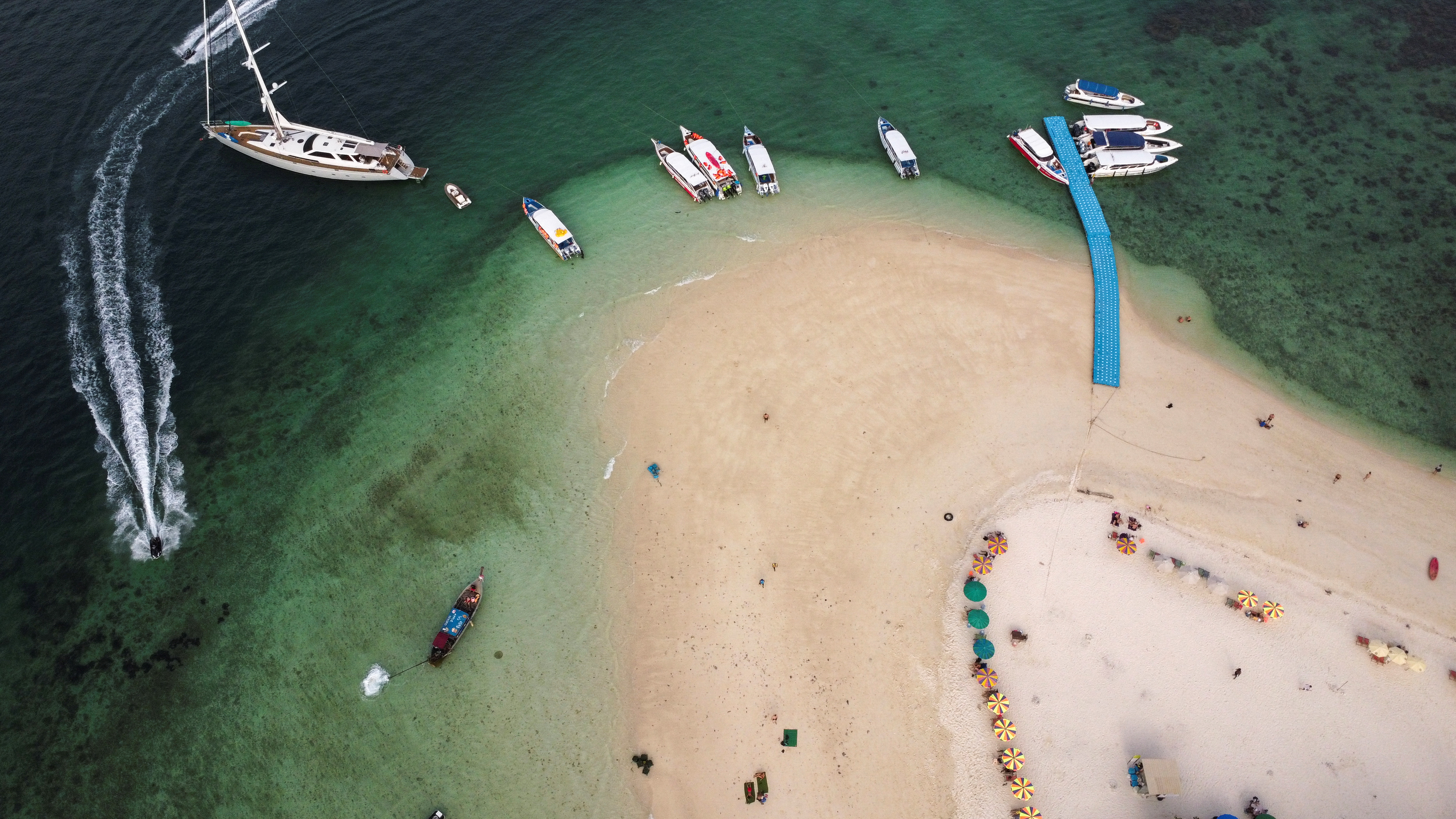 Thailand allows visitors back to beach made famous by movie