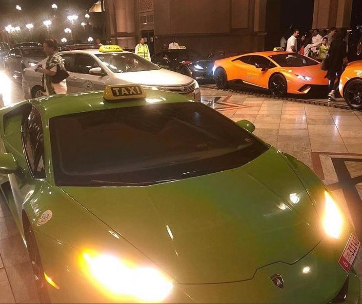 Supercar for hire: Lamborghini taxis at Abu Dhabi race weekend