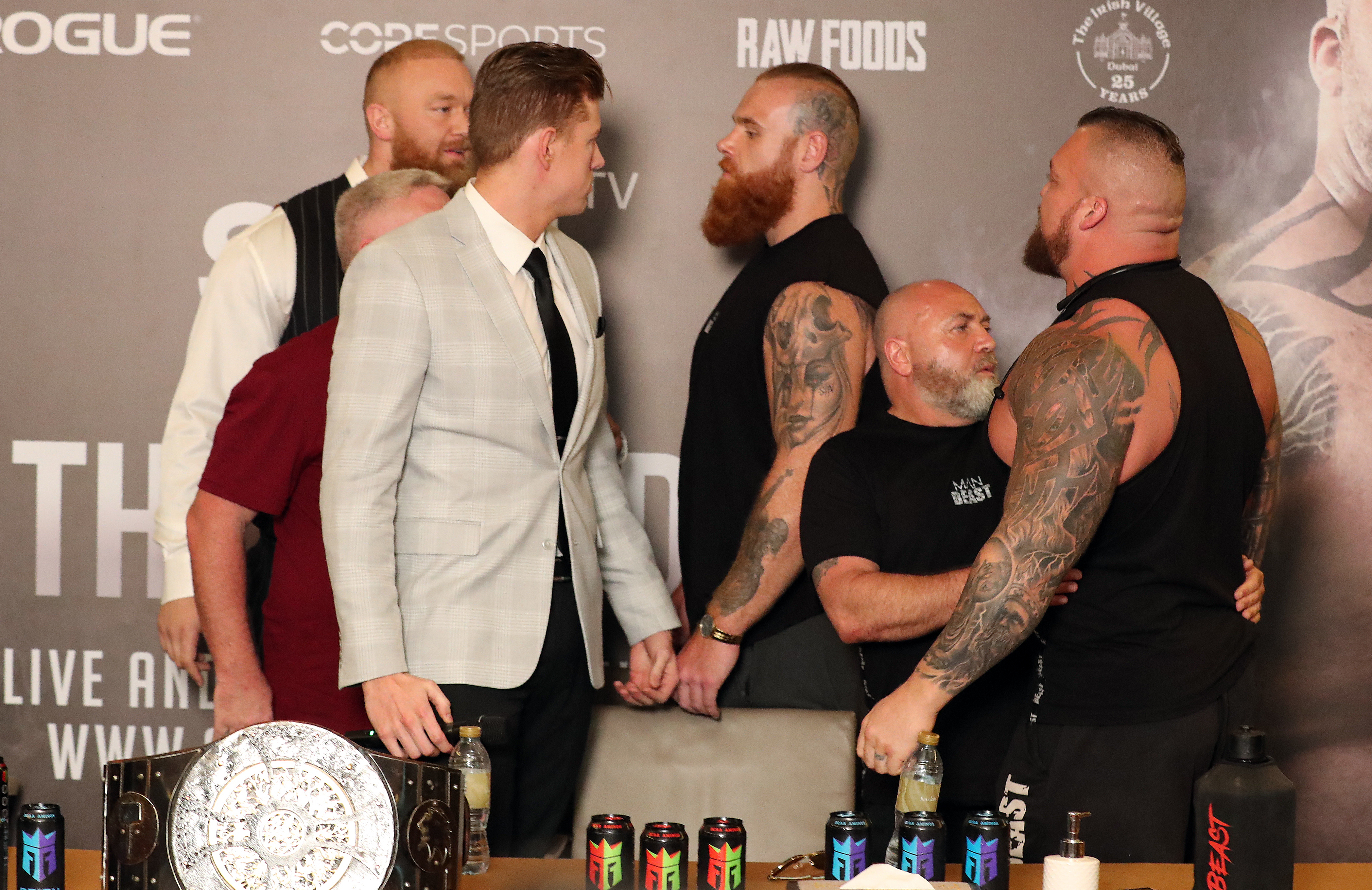 Eddie Hall vs Thor Bjornsson everything you need to know about heavyweight Dubai showdown