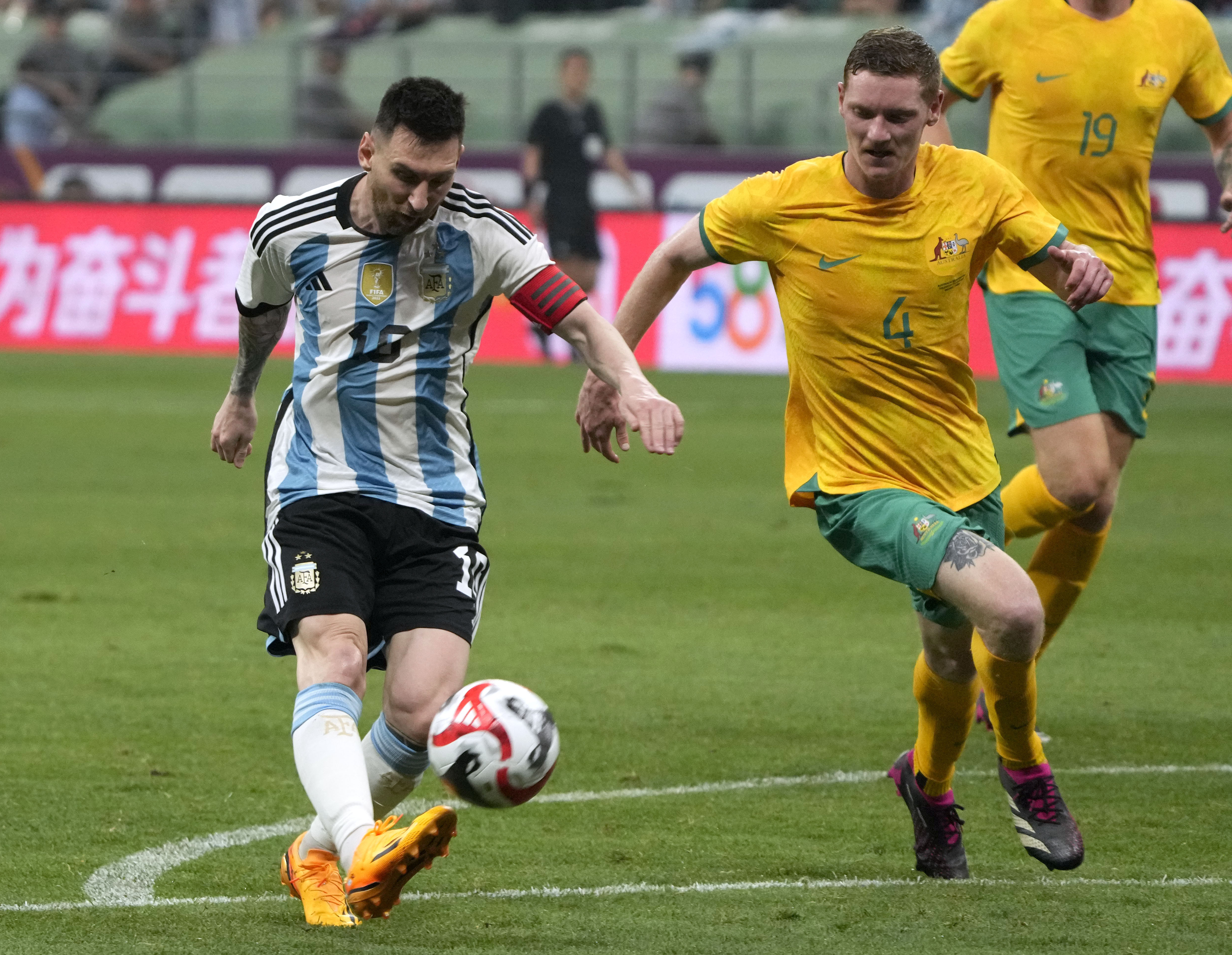 Lionel Messi scores fastest goal of his entire career as Argentina captain  curls home inside 120 seconds against Australia