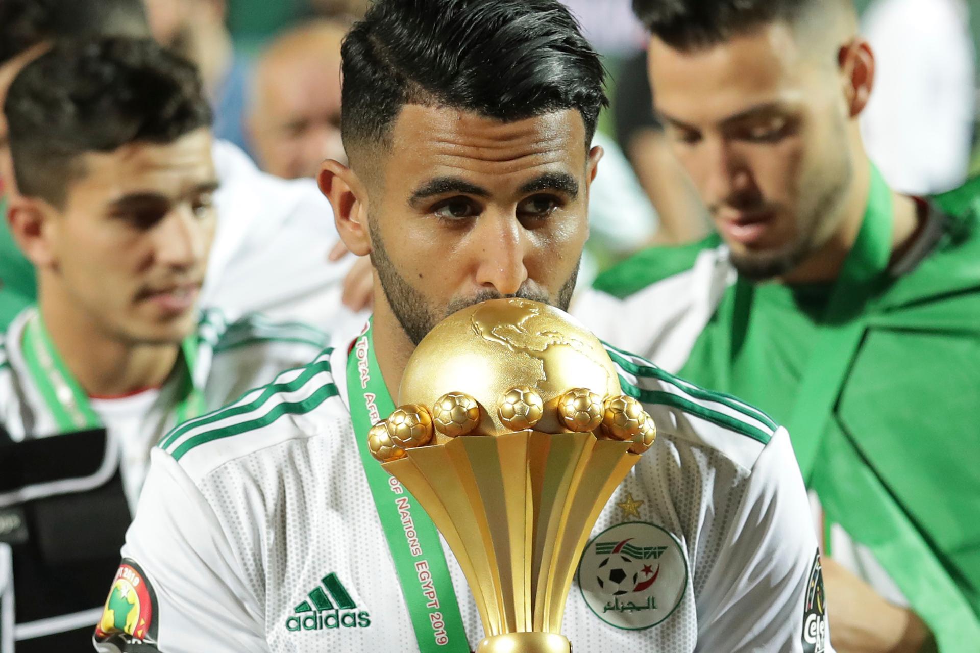 Algeria and Riyad Mahrez celebrate historic Africa Cup of Nations ...