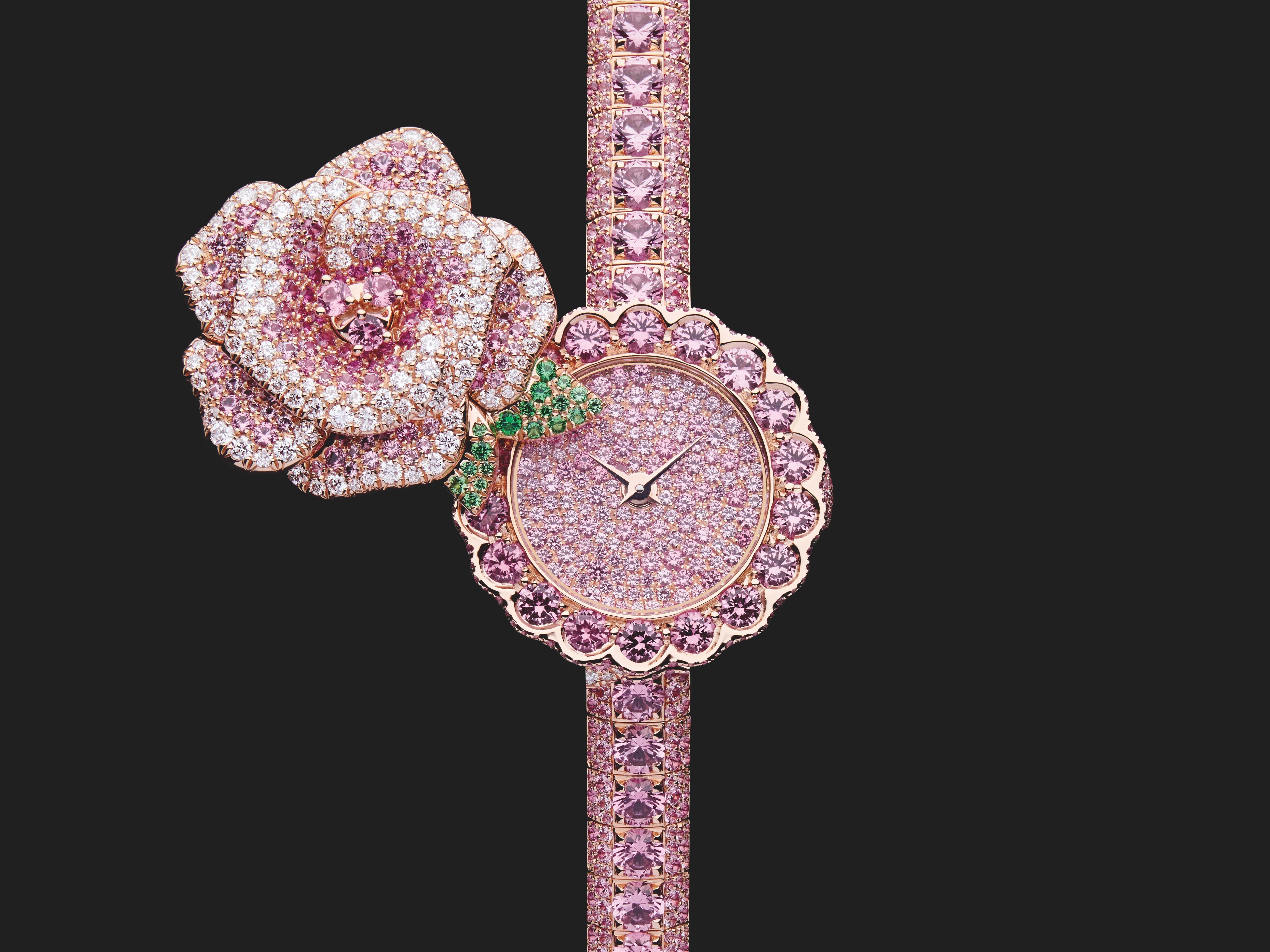 Pink diamond online watch