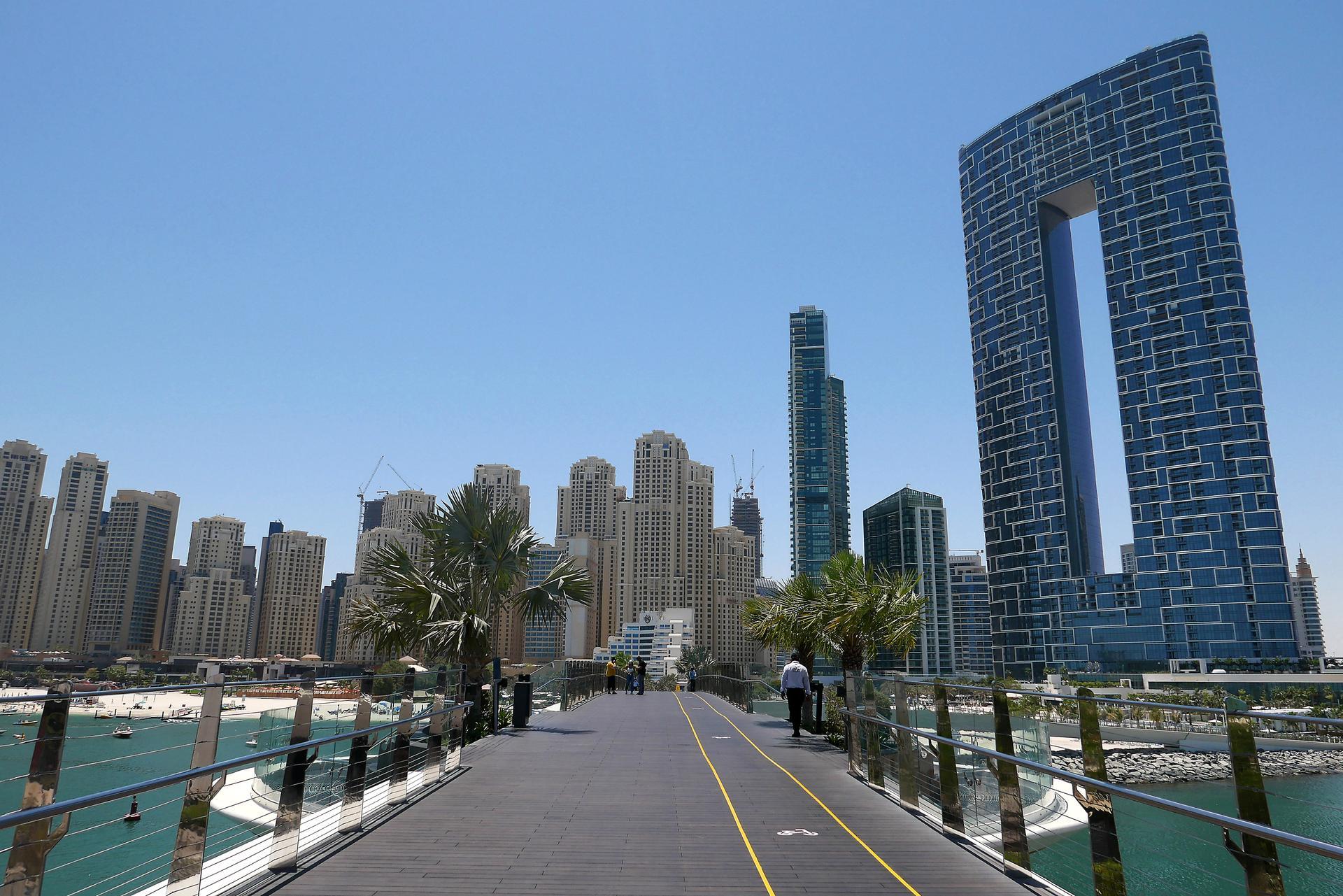 Living in  Dubai's Bluewaters Island