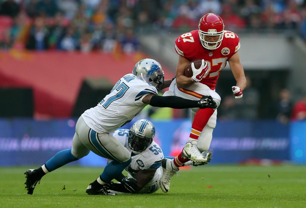 Alex Smith conducts Kansas City Chiefs' Wembley rout of Detroit Lions, NFL