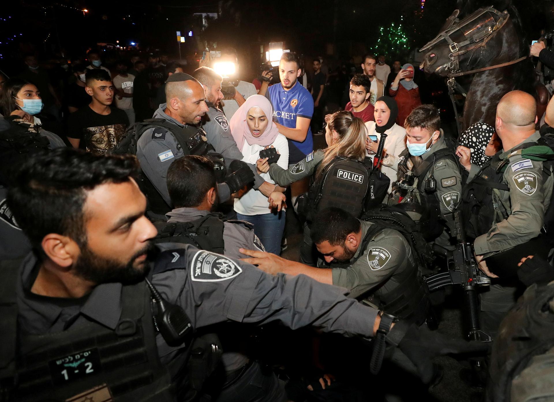 Activists see Israeli police using violence to silence support for Sheikh  Jarrah
