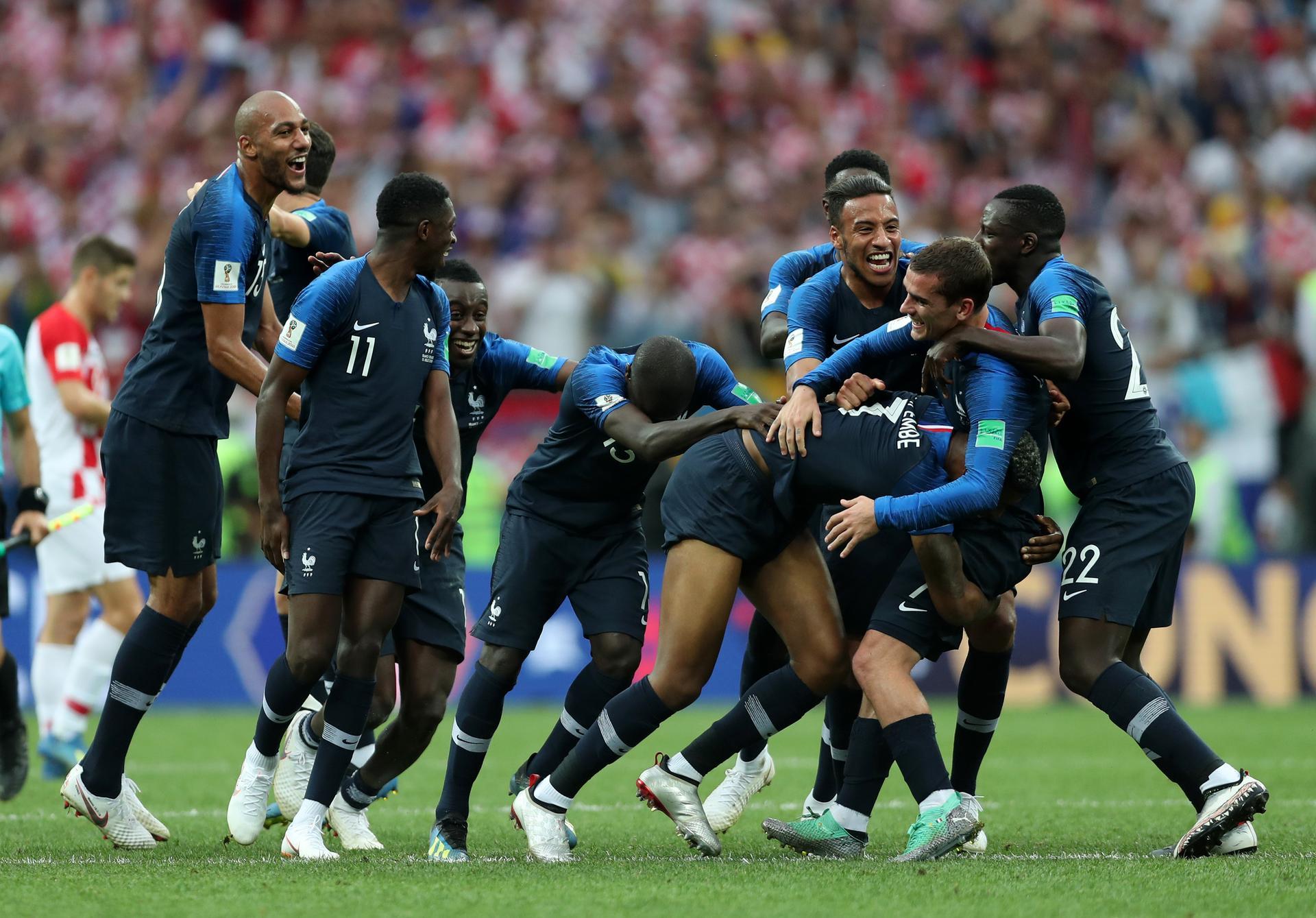 France win World Cup Final 2018 REPORT: Les Bleus beat Croatia to become  champions for second time - Mirror Online