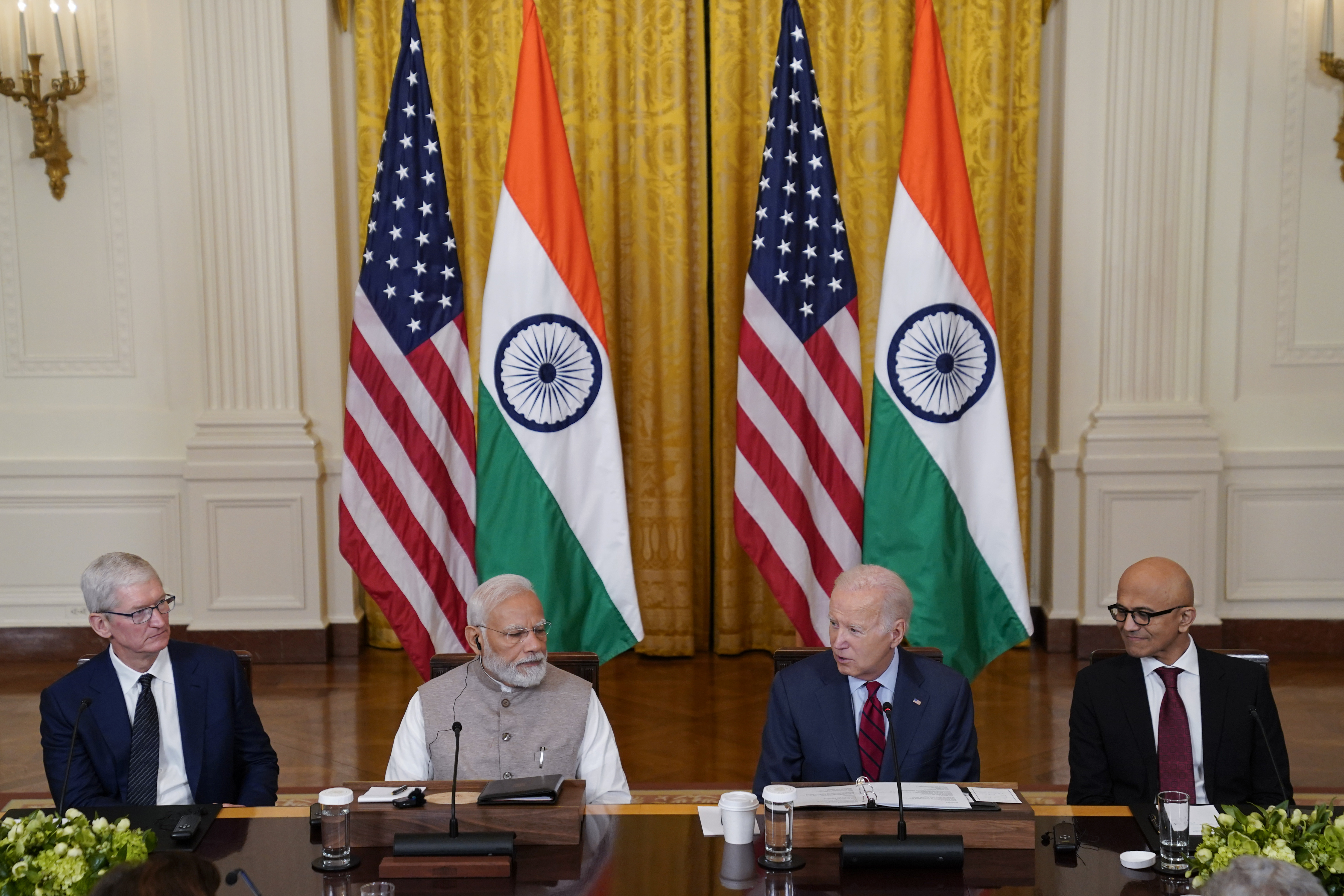 Joe Biden and Narendra Modi hail 'defining' US-India partnership - BBC News