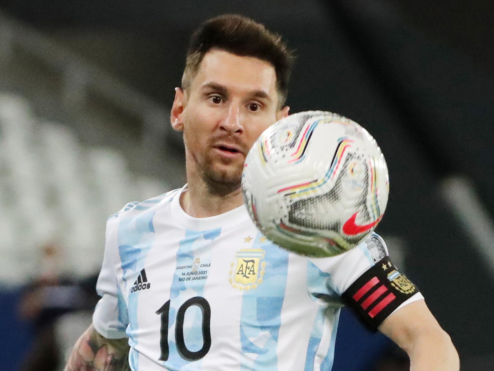 Messi's Argentina Signed Shirt - Final Copa America 2021