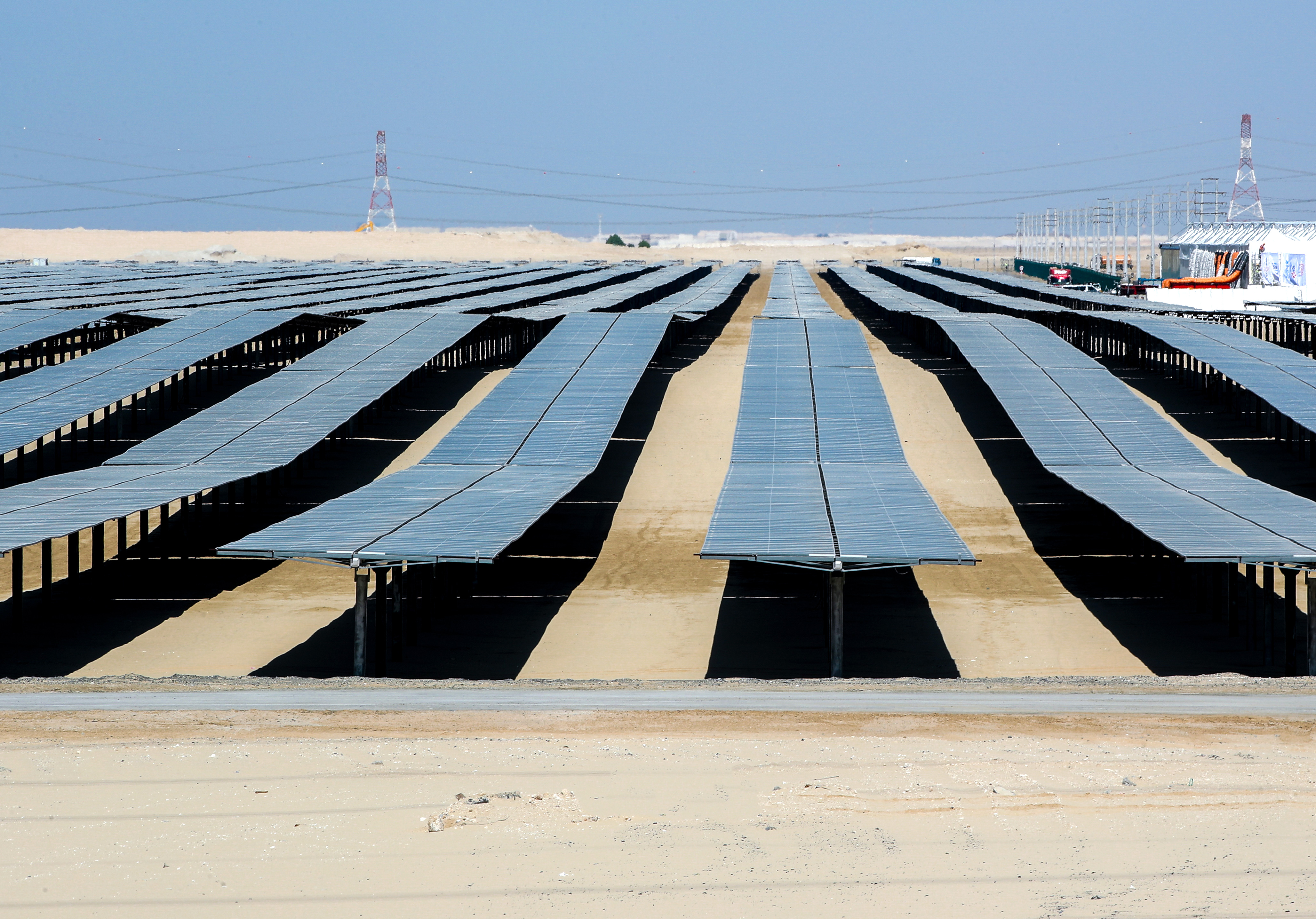 Abu Dhabi opens one of the world's largest solar projects ahead of Cop28 |  The National