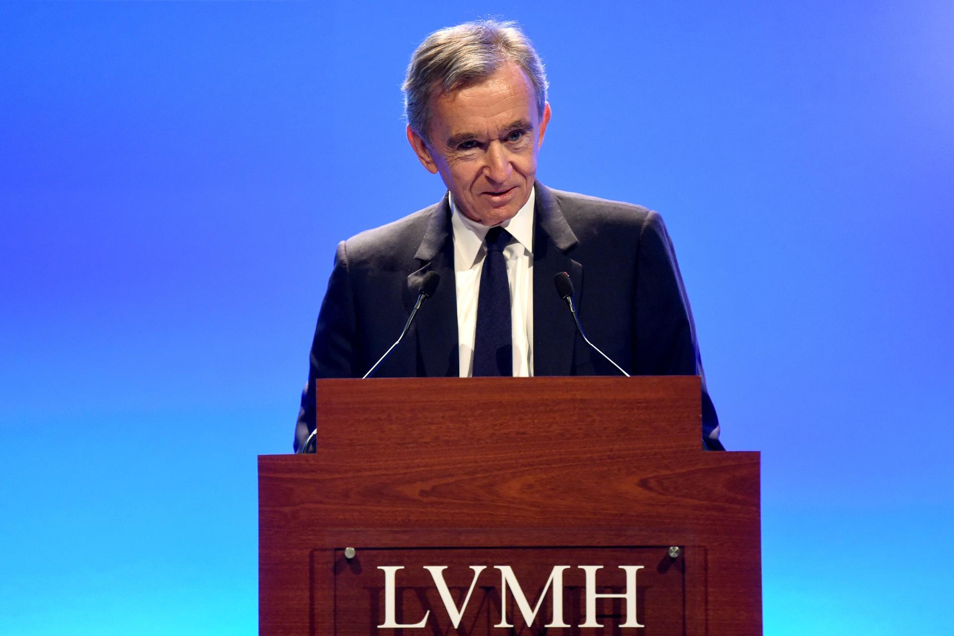 LVMH CEO Bernard Arnault: World's richest person admires Buffett, Jobs