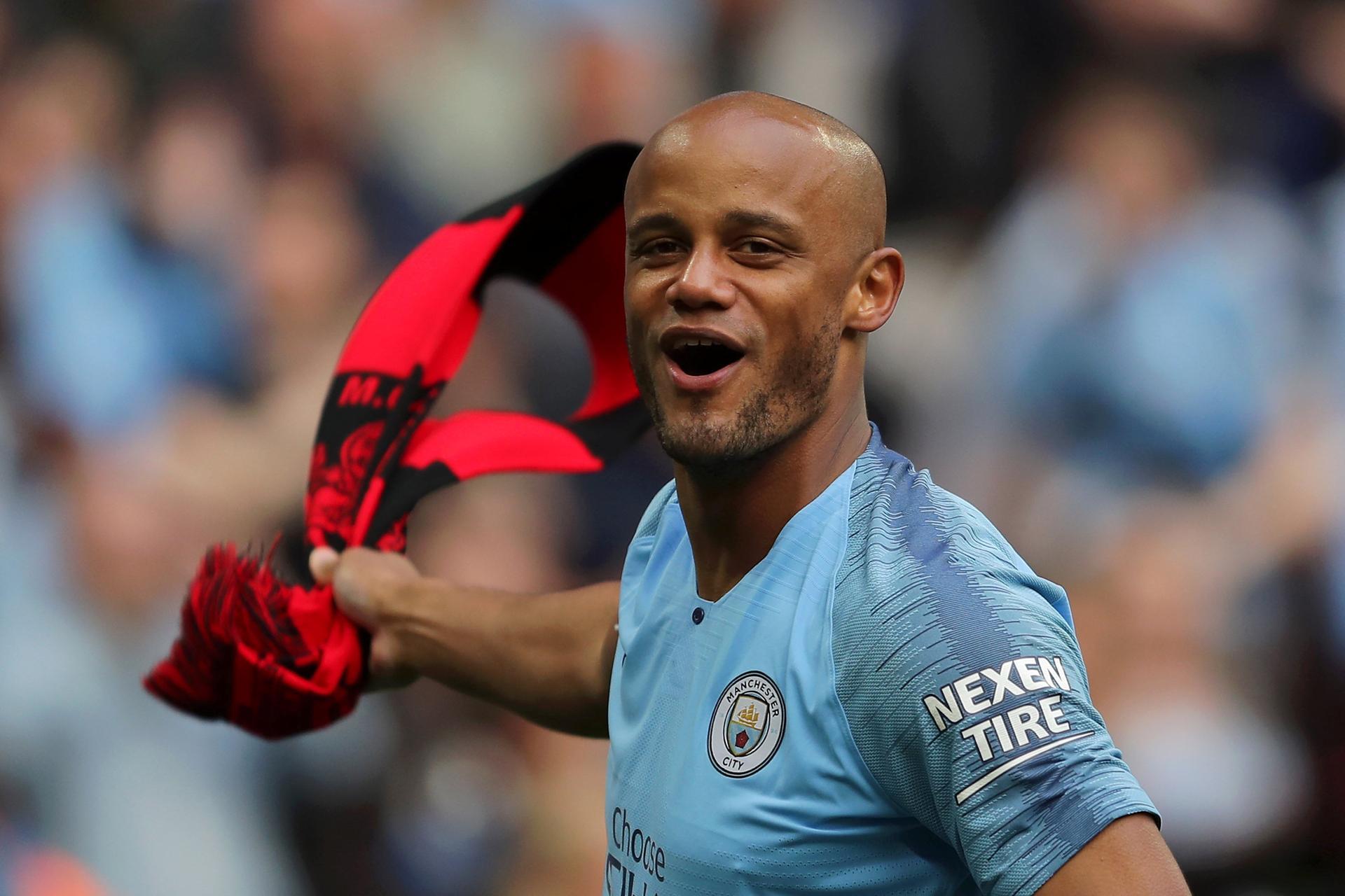 Manchester City players salute 'Captain Fantastic' after Vincent Kompany  announces exit | The National