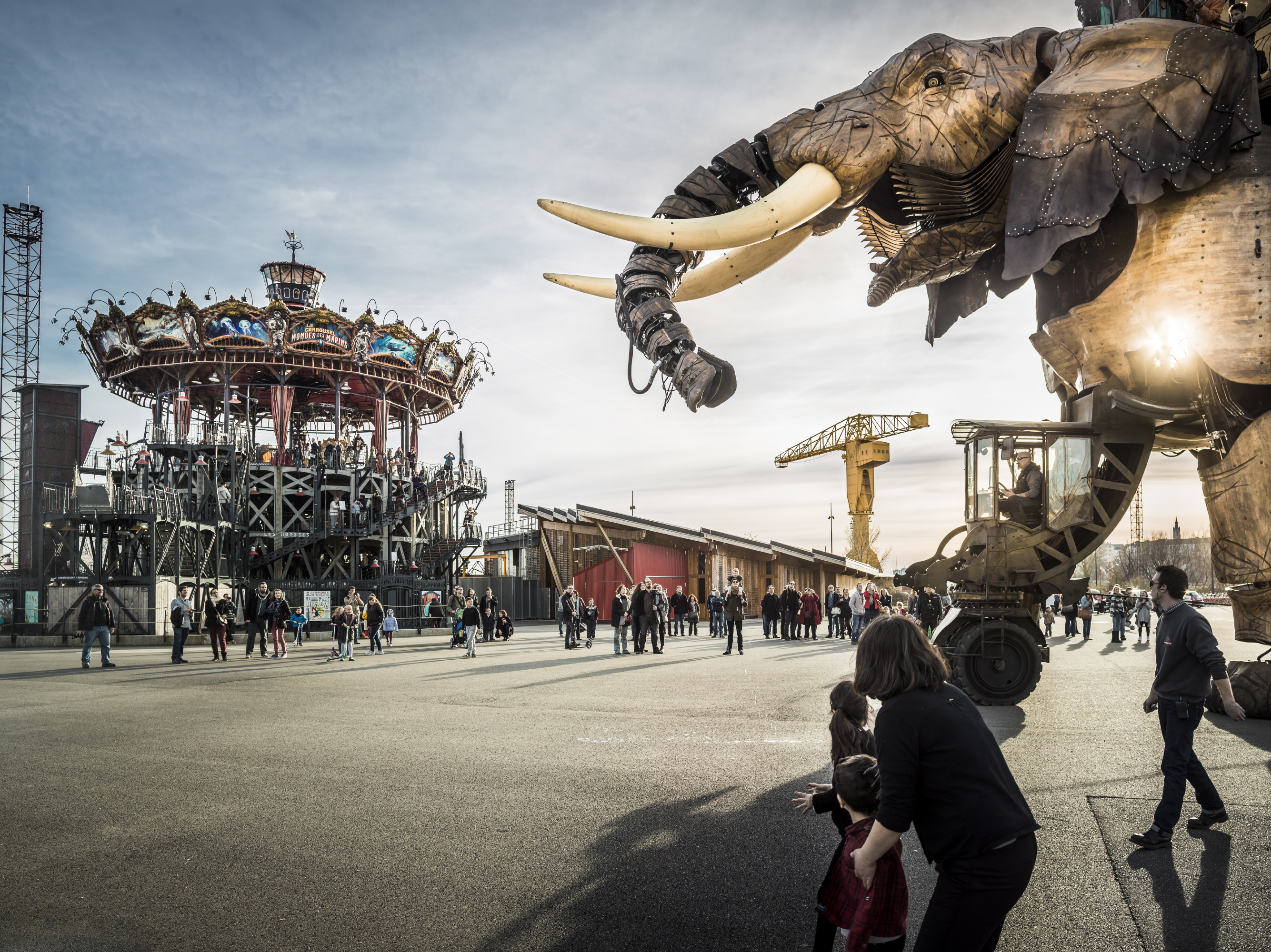 On the right lines in Nantes: giant sculptures, fantastical