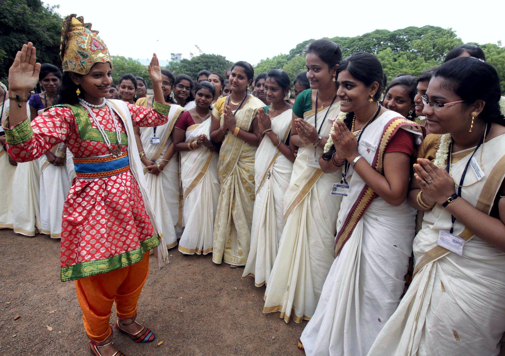 Onam special hotsell dress 2019