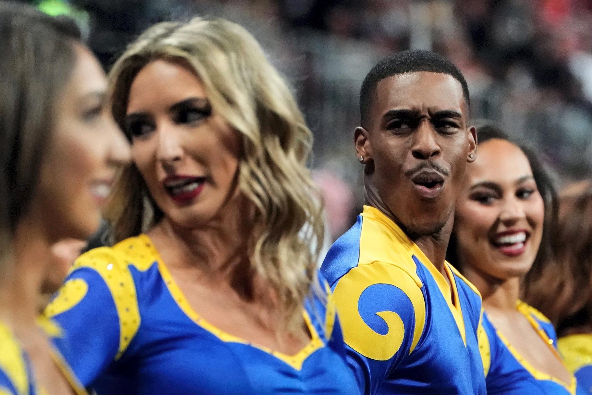 Rams make NFL history with male cheerleaders at Super Bowl LIII