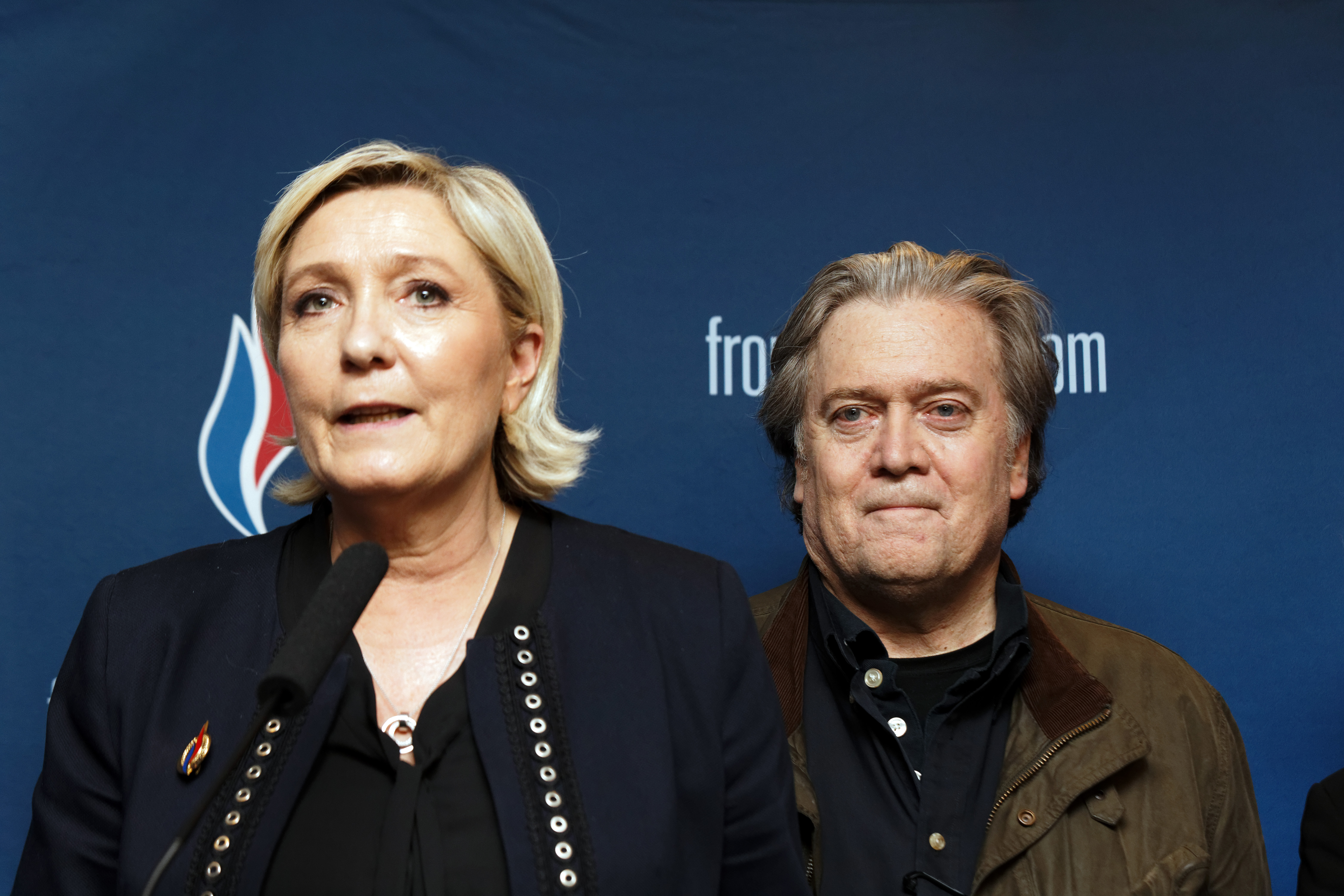 Marine Le Pen's 'Brutal' Upbringing Shaped Her Worldview : NPR