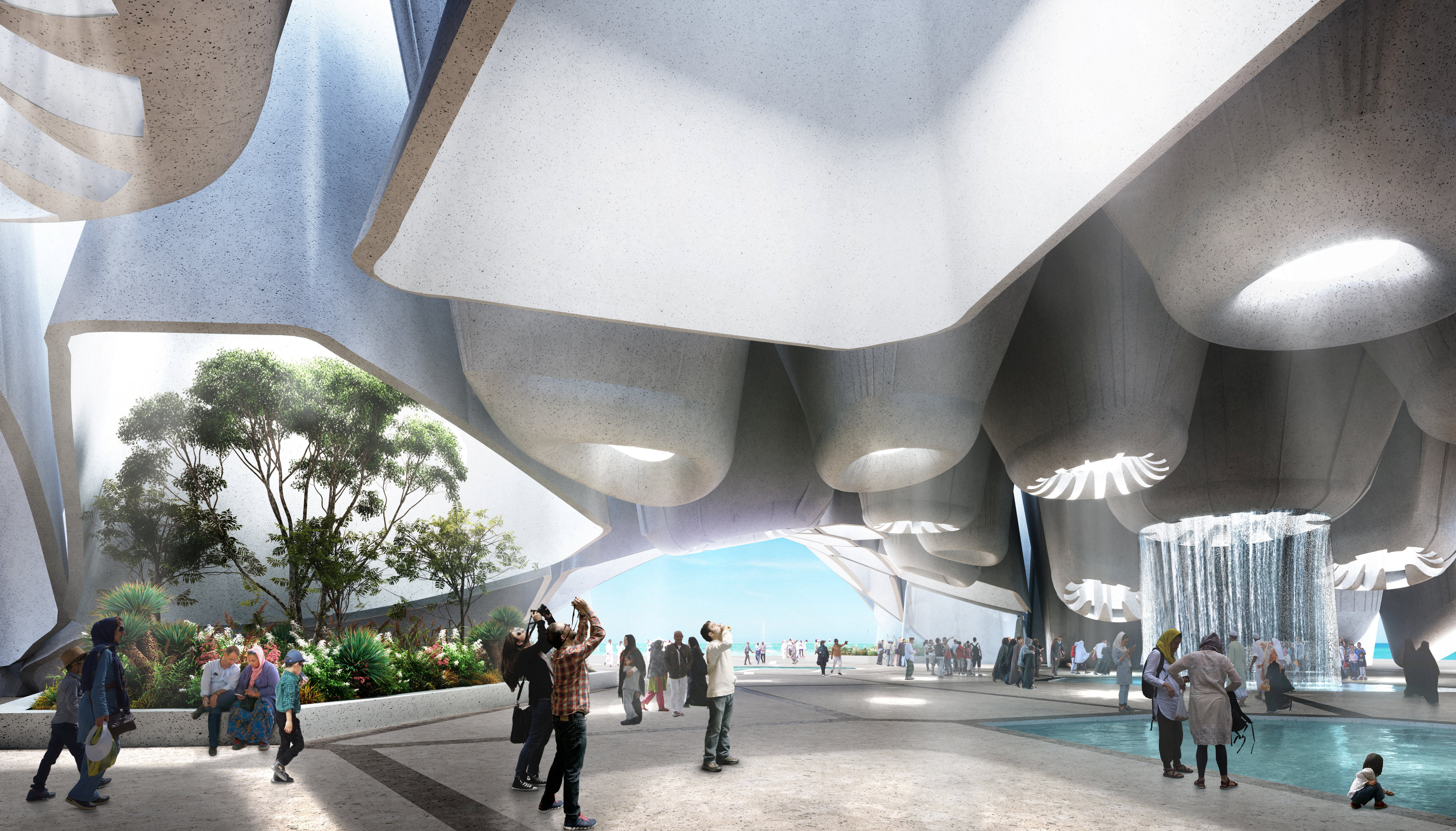 There will also be a Marine Life Museum.