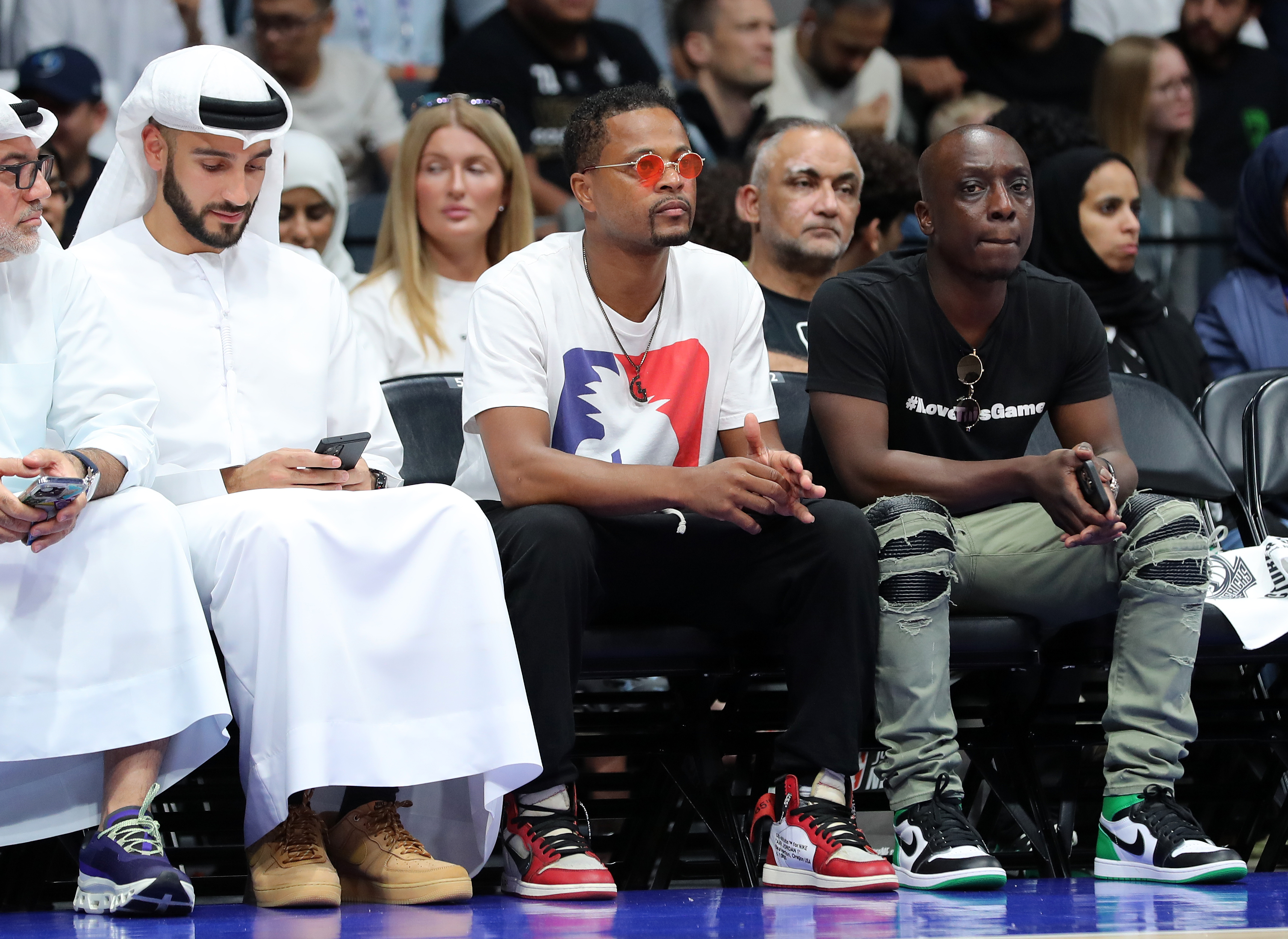 Michael B. Jordan in Abu Dhabi: From Ranveer Singh To Maya Diab, Here's A  List of All The Celebs Who Attended The NBA Tournament at Etihad Stadium