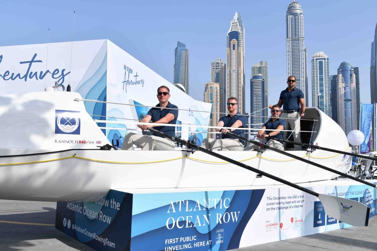 UAE team to row across the Atlantic Ocean in December