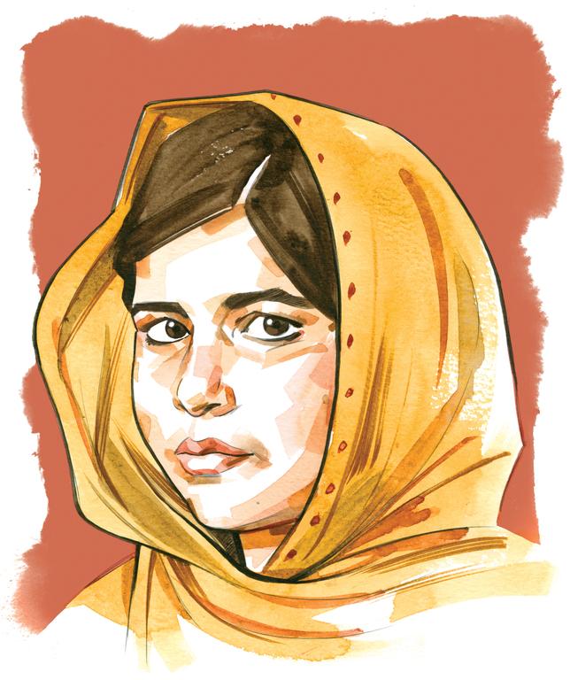 Malala Yousafzai Art Print | Piccolina
