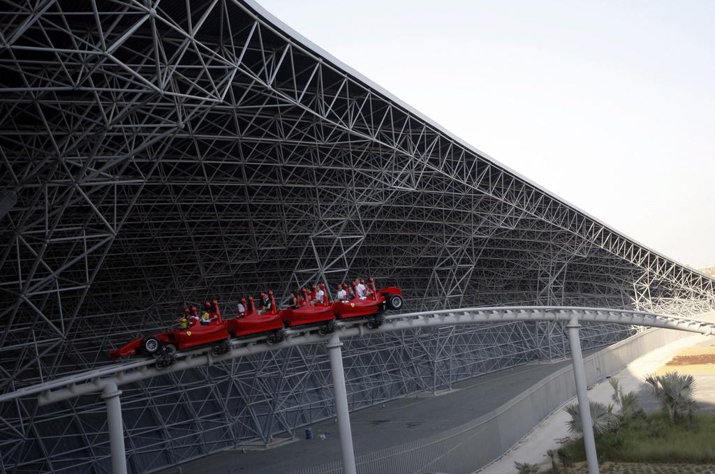 Mission Ferrari review Abu Dhabi s new roller coaster with