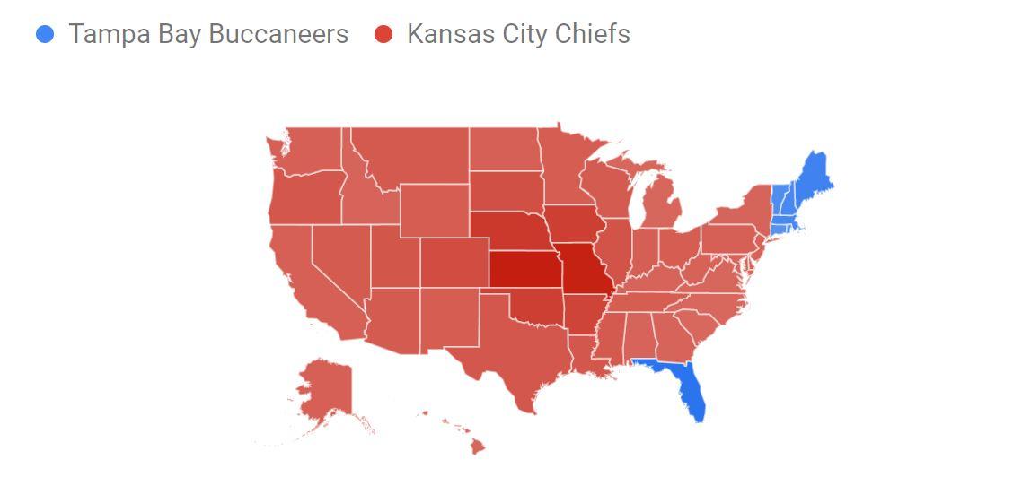 How old is Tom Brady of the Tampa Bay Buccaneers? Google releases top Super  Bowl LV searches