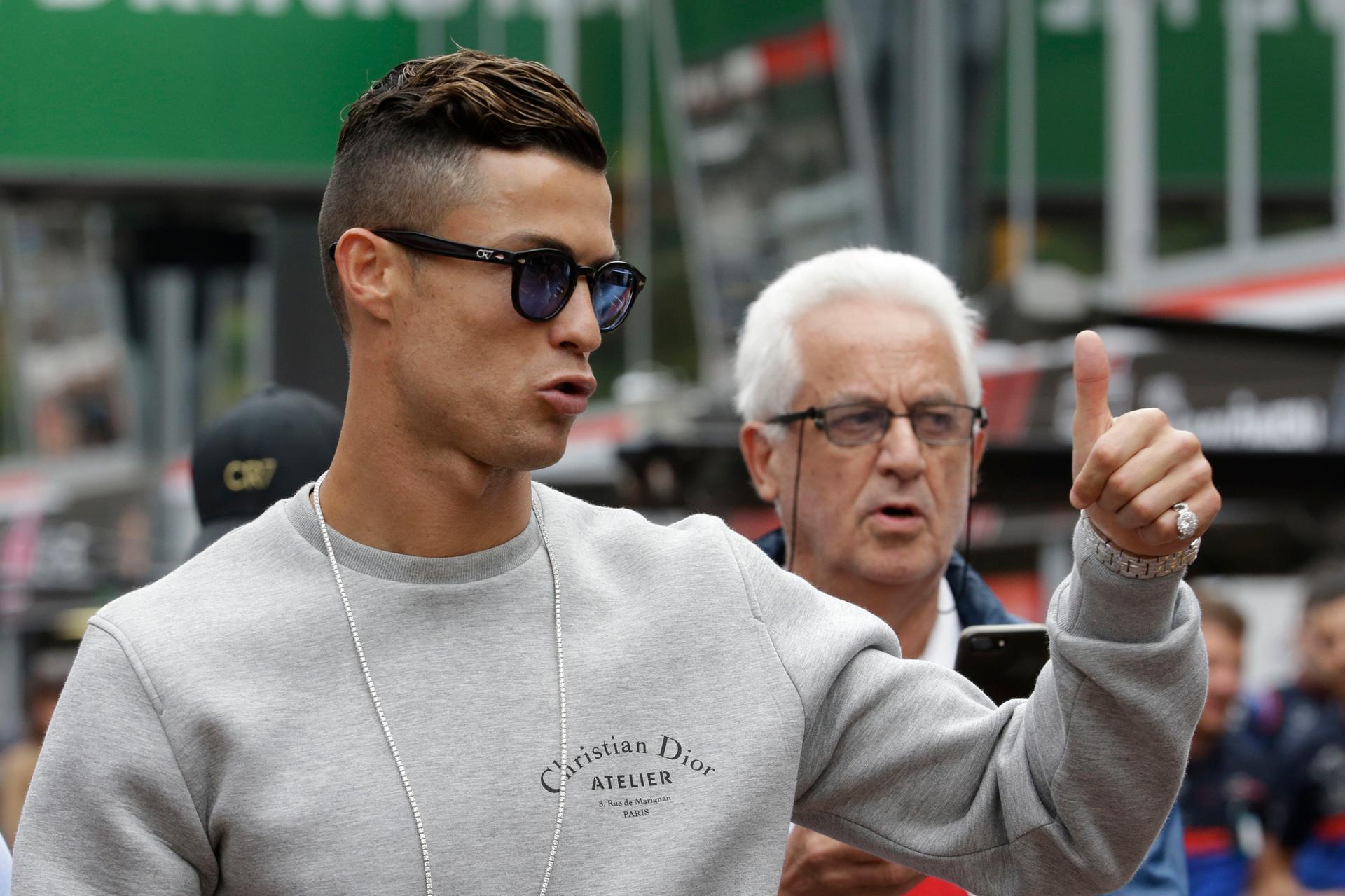 Cristiano Ronaldo trolled by team-mates for garish £1,250 matching Louis  Vuitton shirt and shorts combo – The Sun