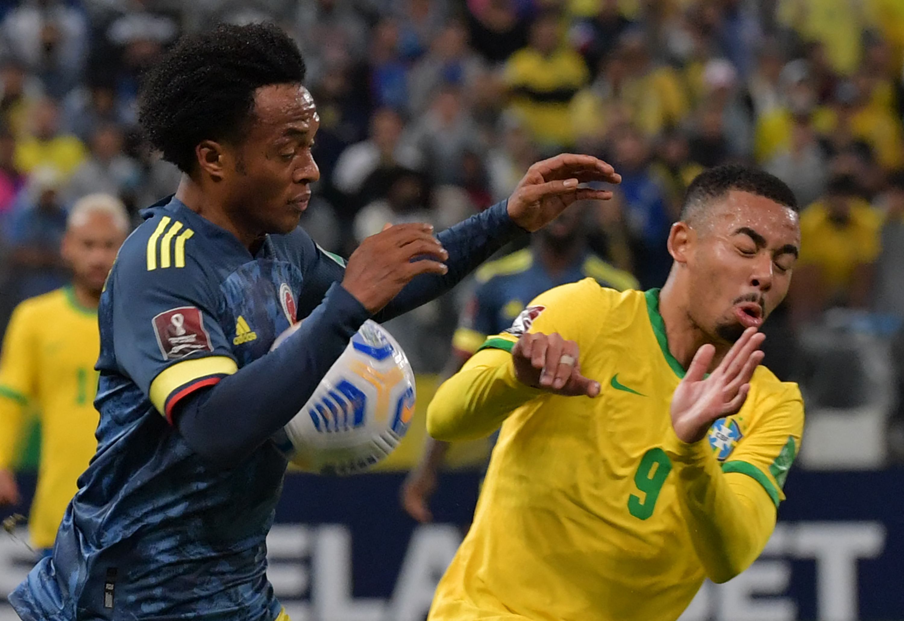 Brazil beat Colombia to qualify for 2022 World Cup in Qatar - in pictures