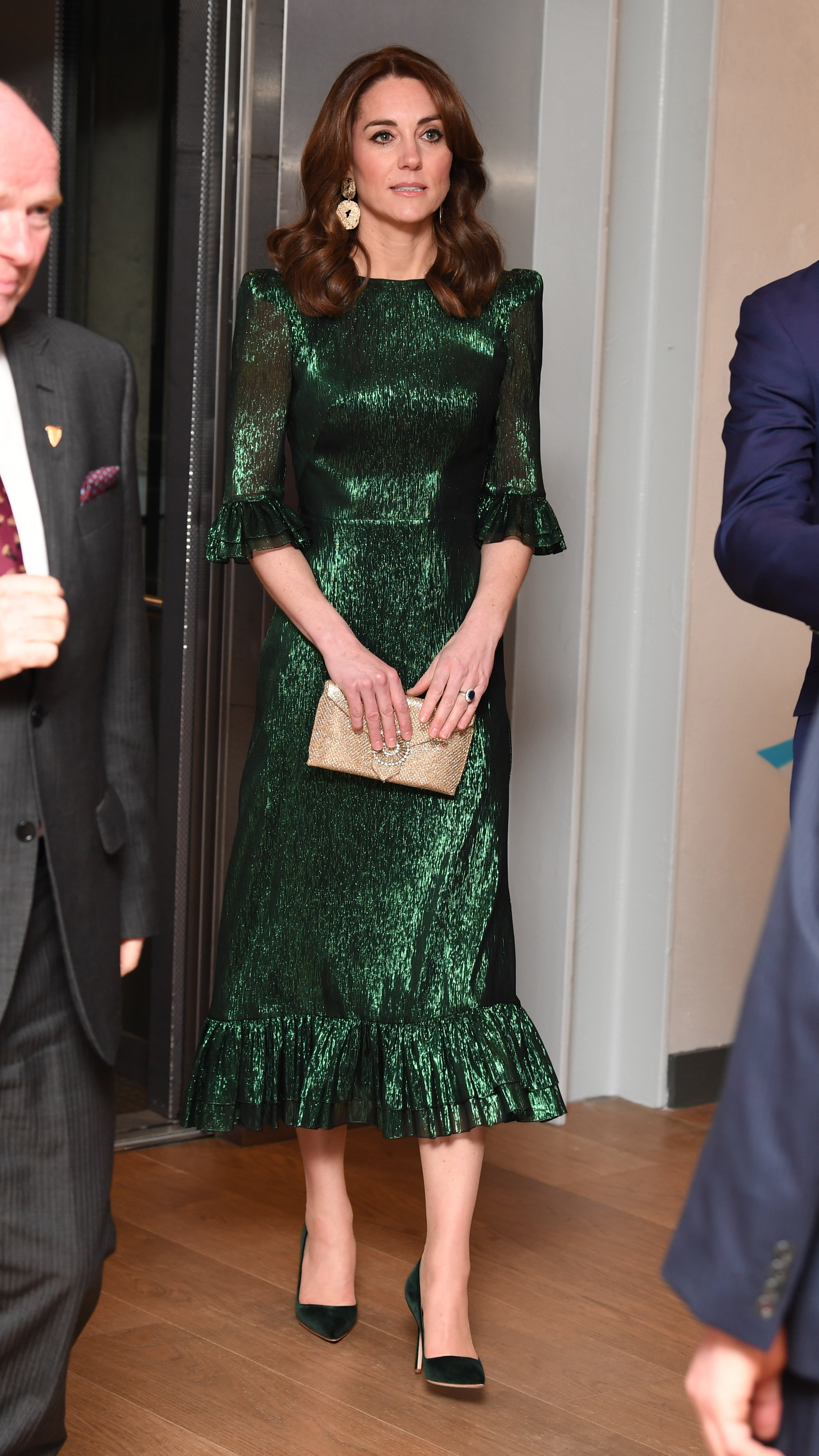 Catherine, Duchess of Cambridge Wore Needle & Thread, Massimo Dutti & Zara  For This Weeks Royal Engagements