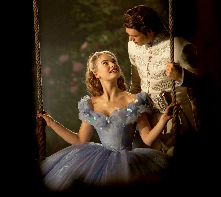 Cinderella: Lily James 'keeps the dream alive' with her Prince Charming, London Evening Standard