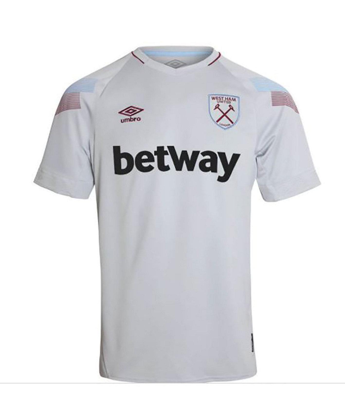 West ham home hot sale and away kit