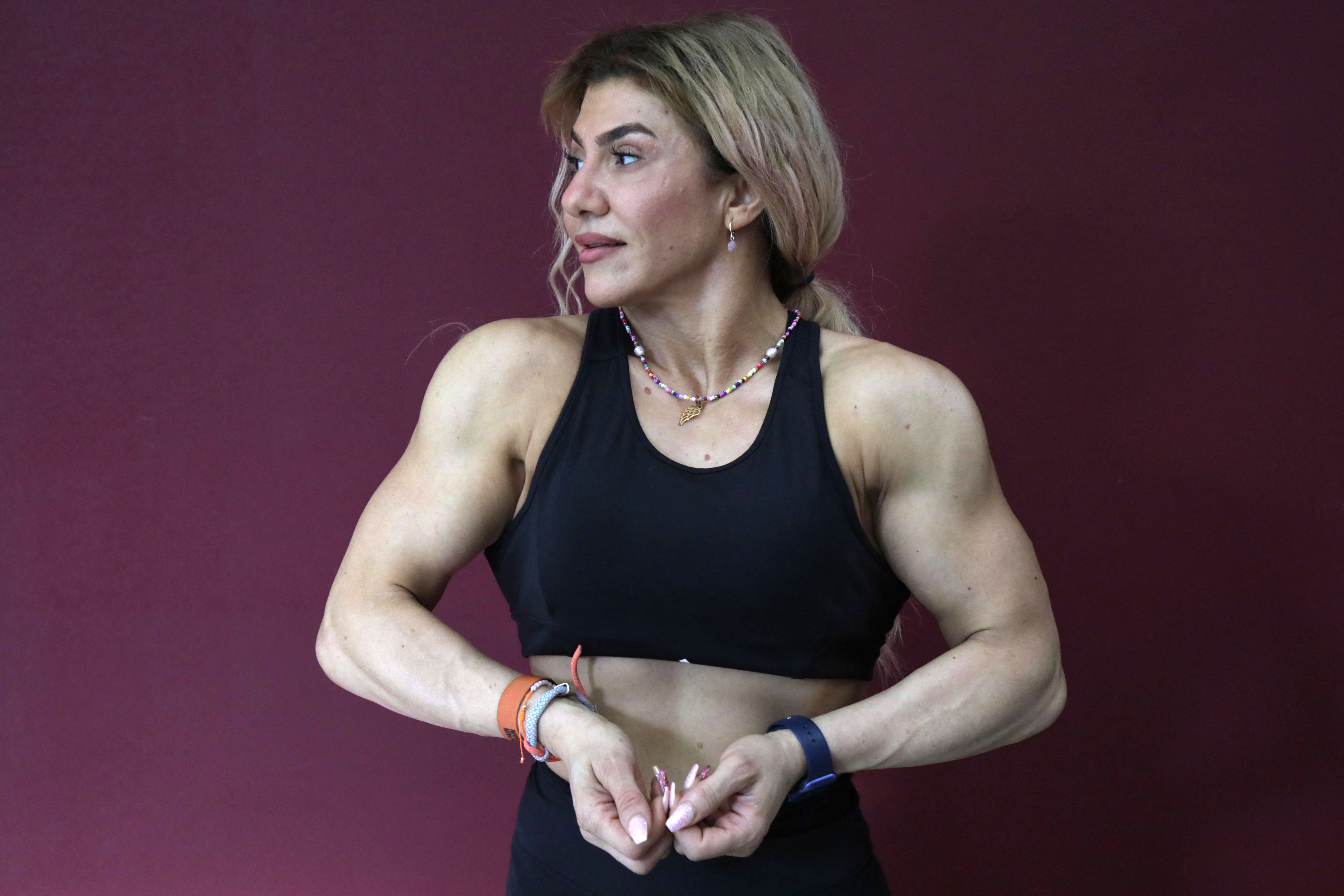 Female Iraqi bodybuilder breaks down gender barriers | The National