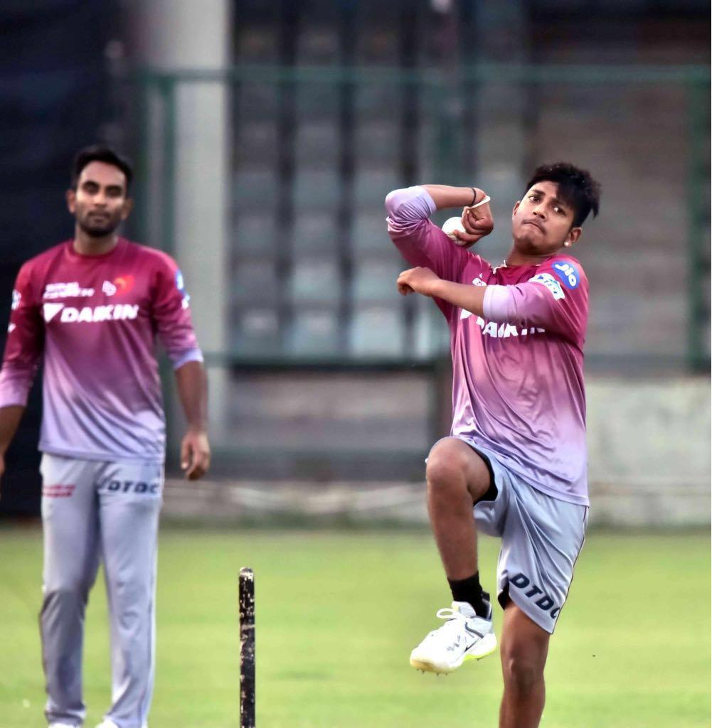 The Delhi franchise decided to back Sandeep Lamichhane in 2018 after a trial at a shopping mall. Courtesy Delhi Daredevils