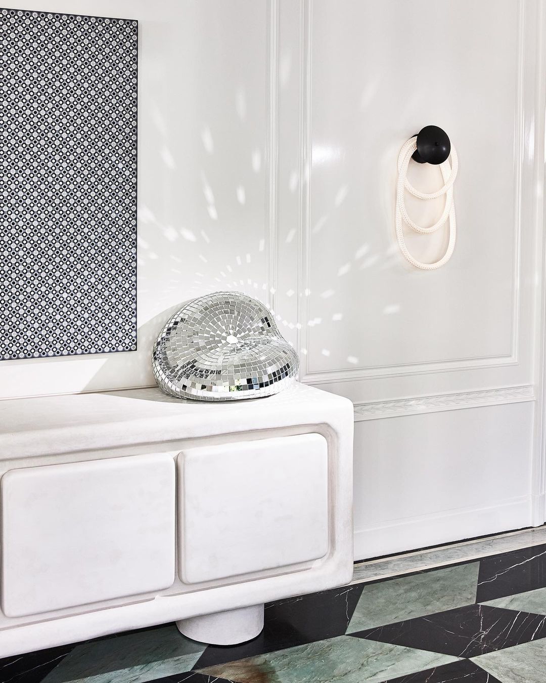 2021's Latest Home Decor Trend? The Domesticated Disco Ball