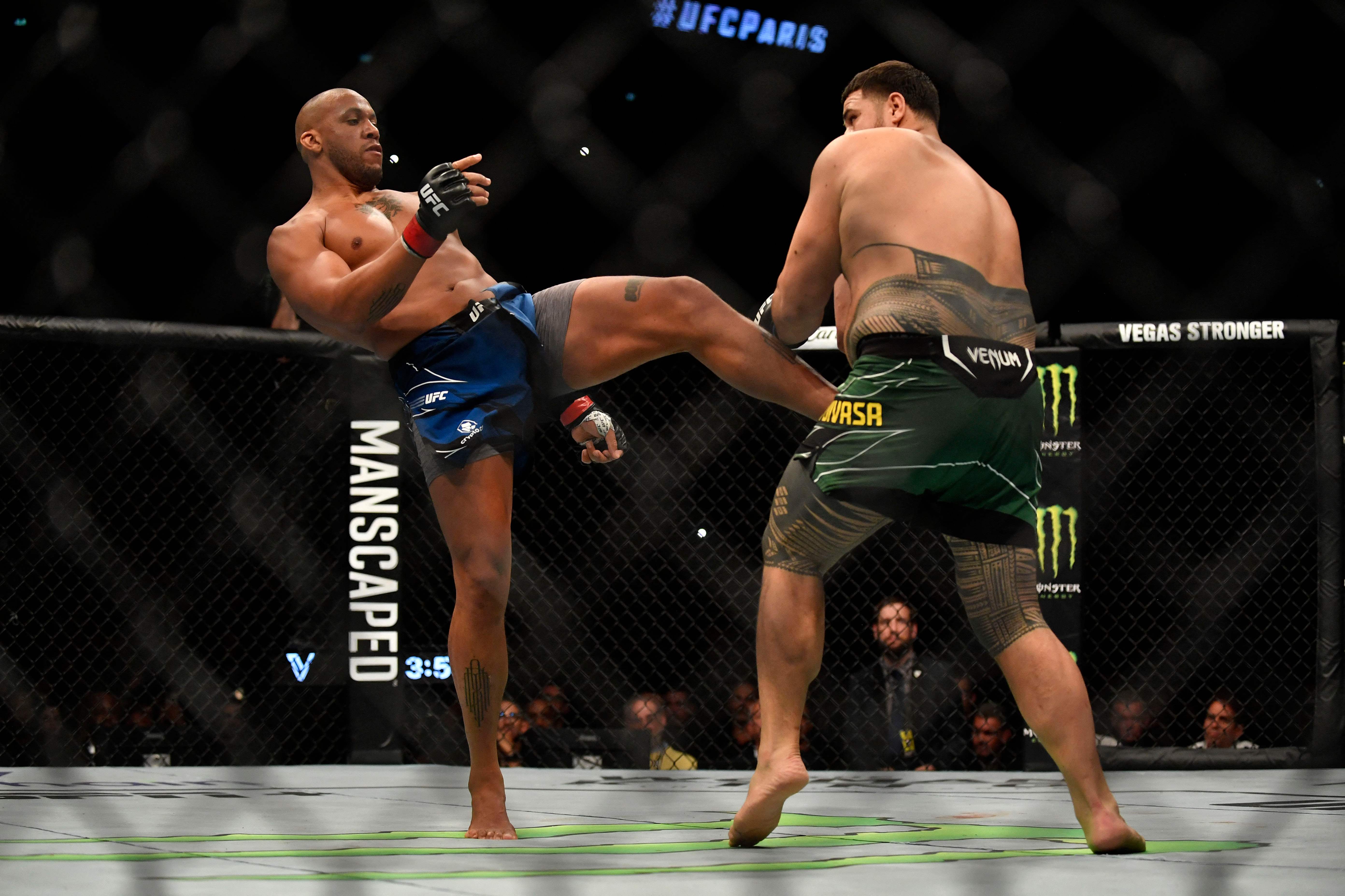 Ciryl Gane wins at UFC Paris | The National