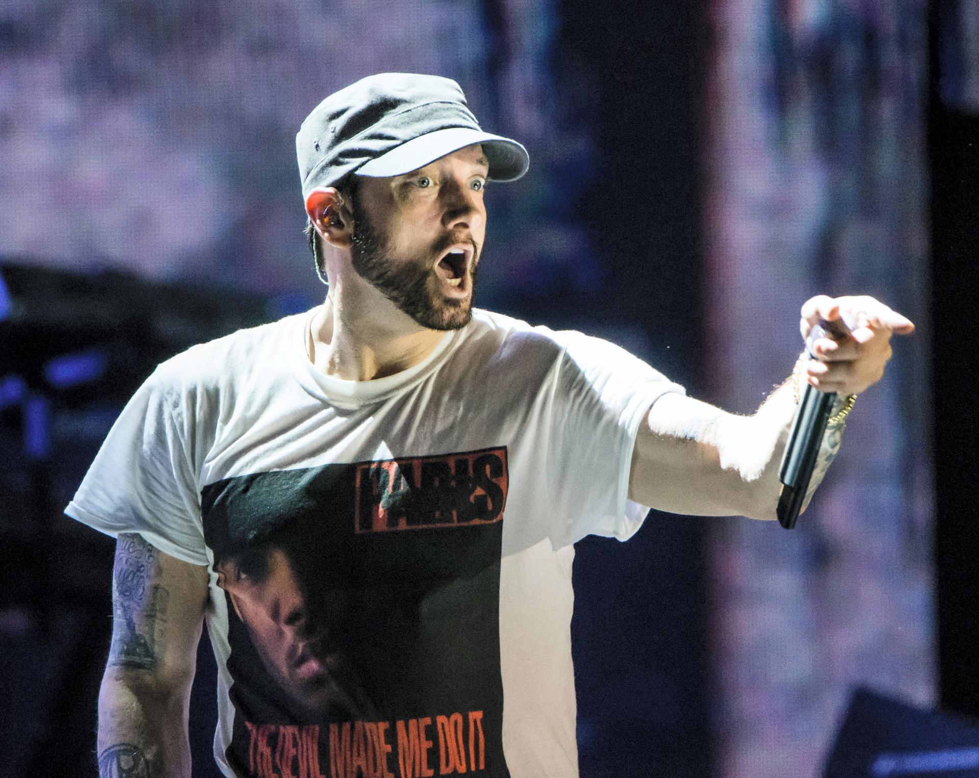 Eminem's publisher sues Spotify for copyright infringement