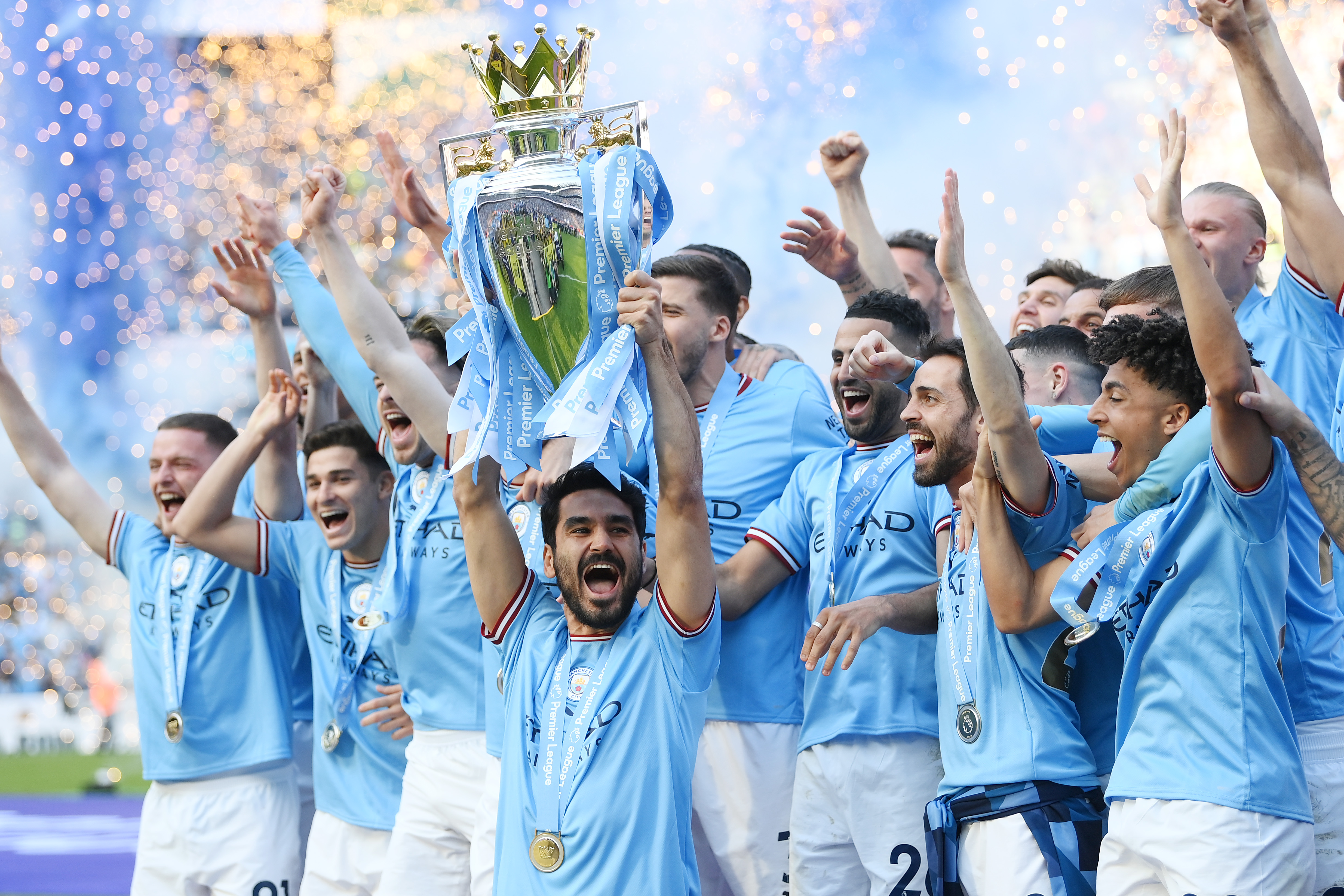 Manchester City tricampeão da Premier League - Dibrou Sports