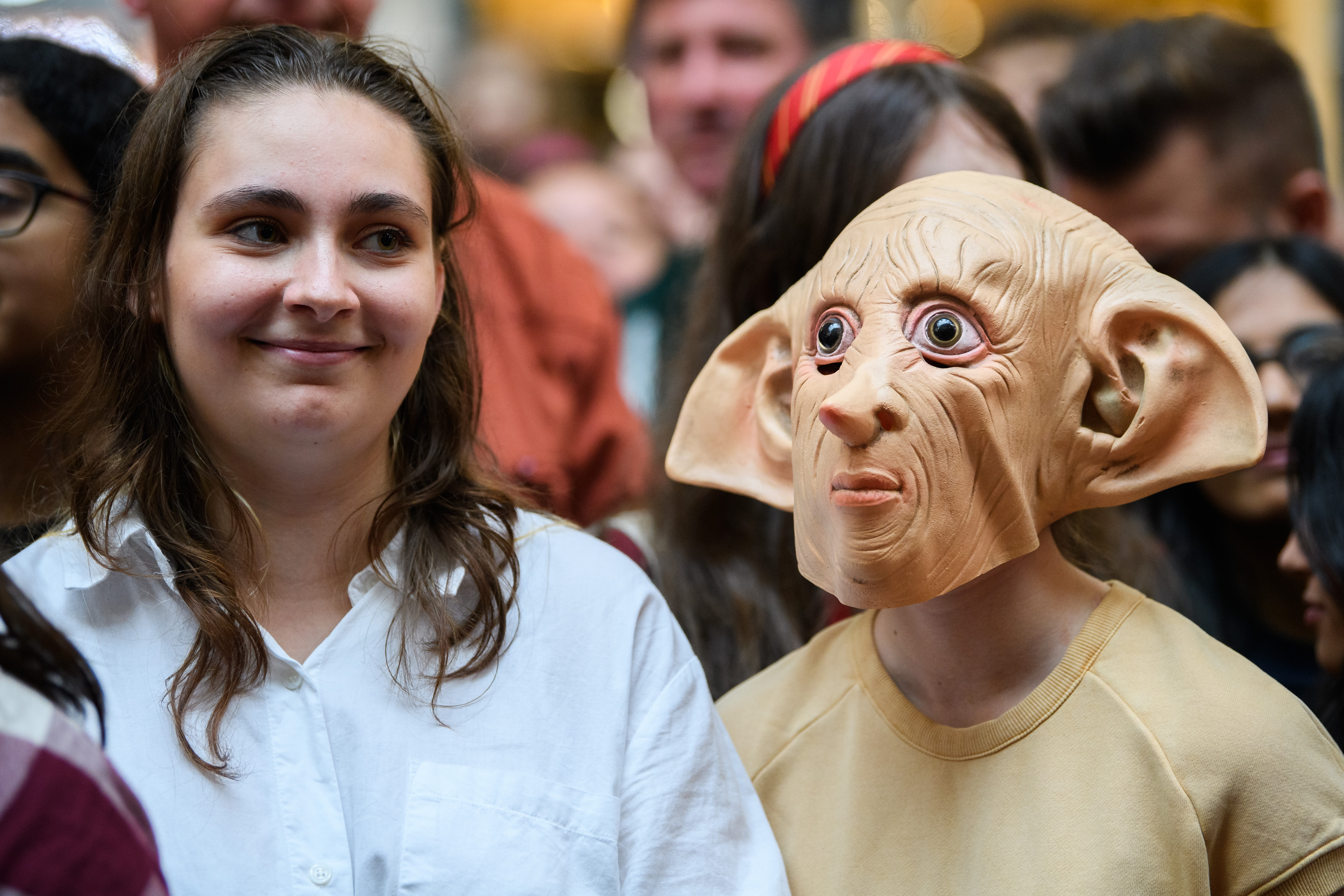 Advanced Graphics Group-Harry, Hermione & Ron in Robes (Warner Brothers) 