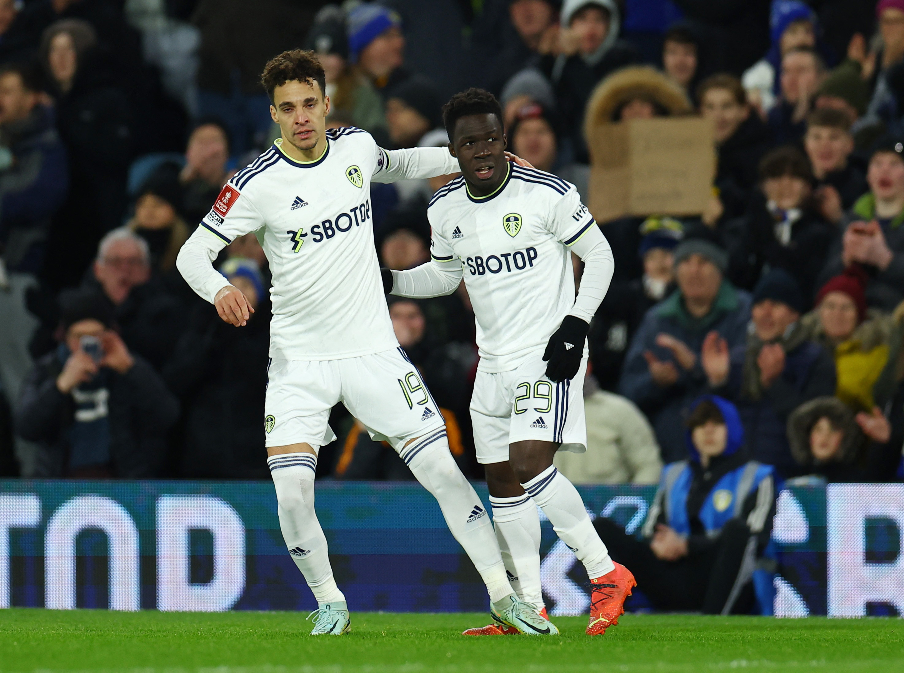 Leeds 5-2 Cardiff City: Wilfried Gnonto, Patrick Bamford score two