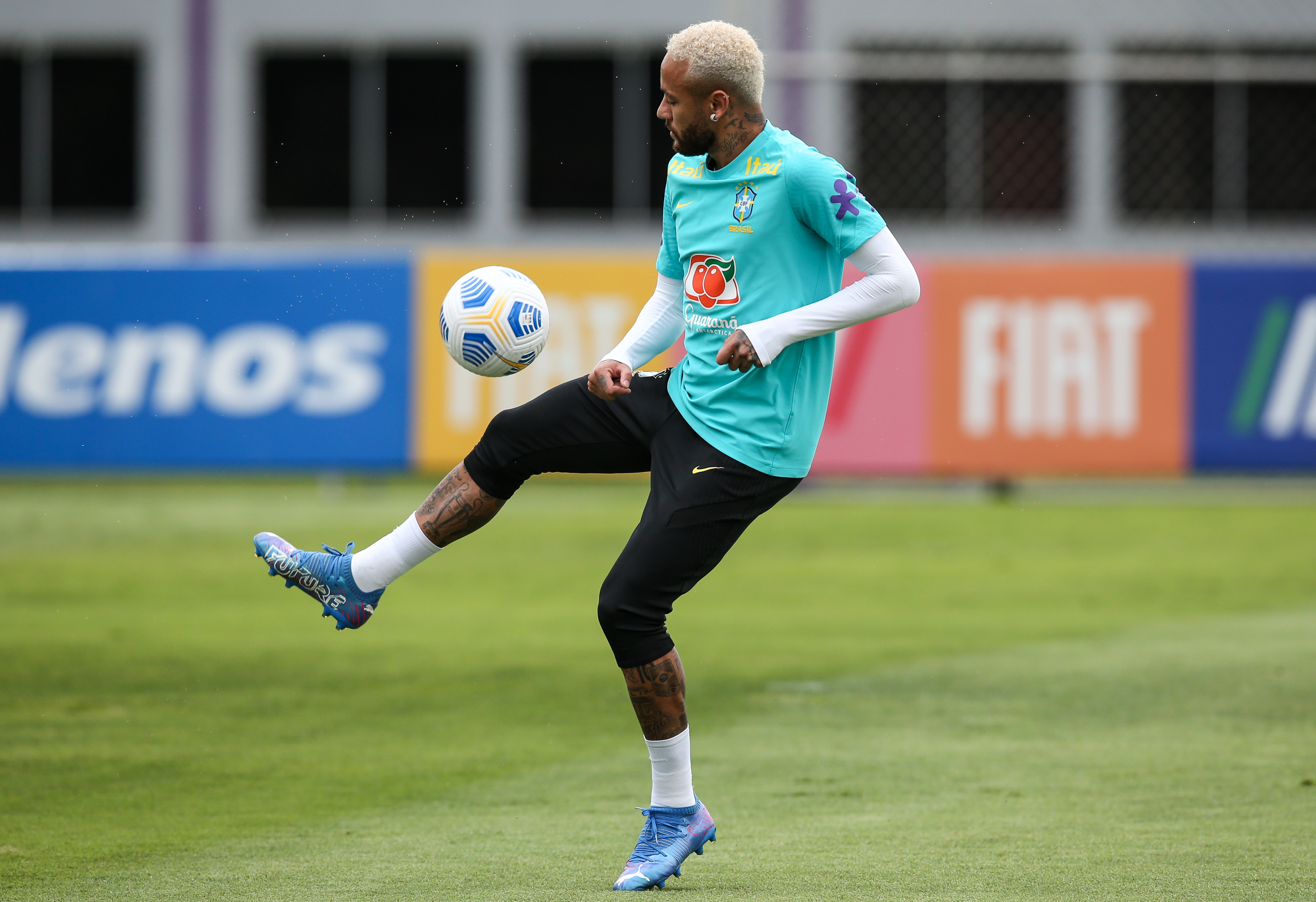Brazil training - in pictures