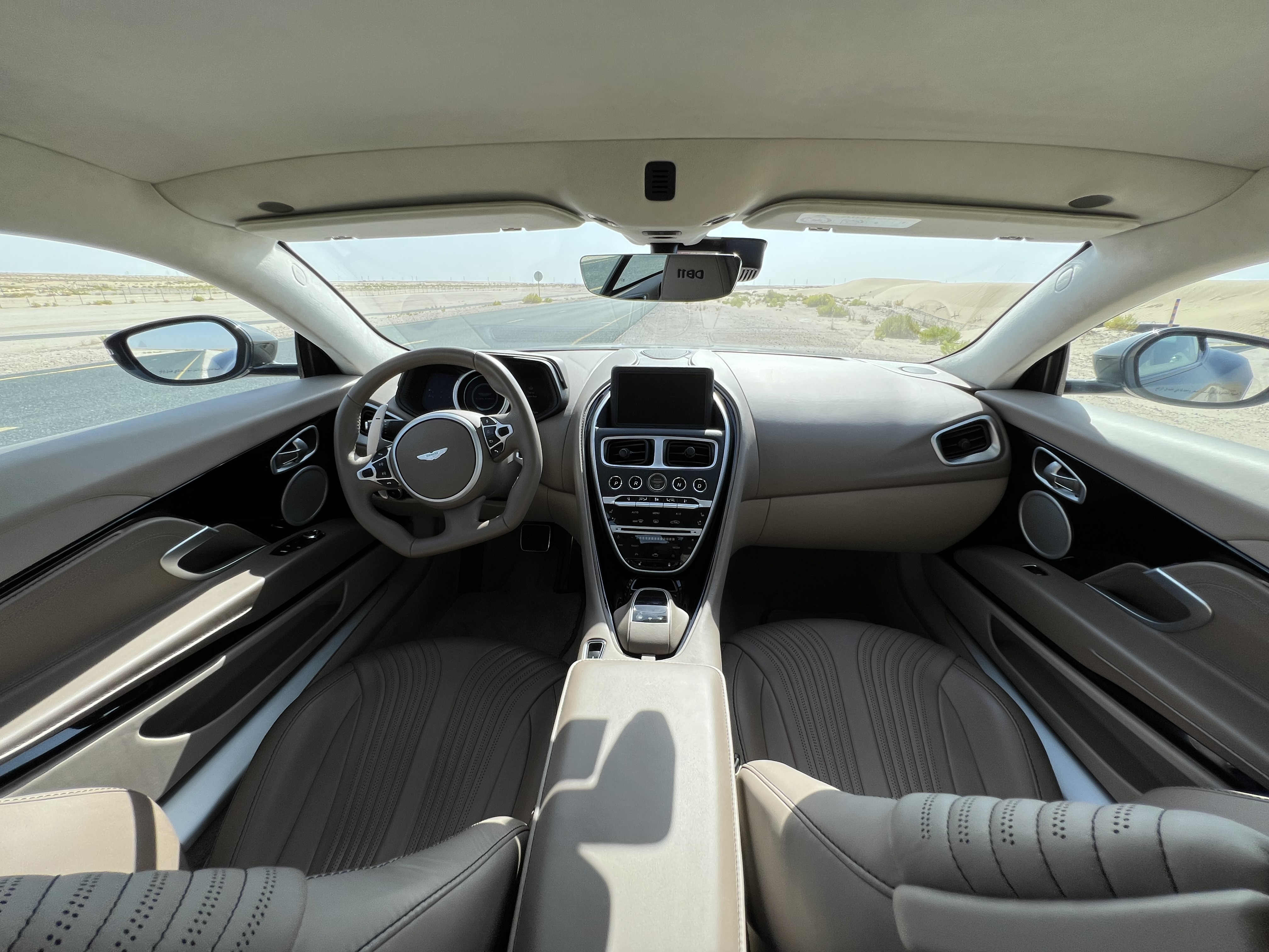 White Aston Martin Db11 Interior