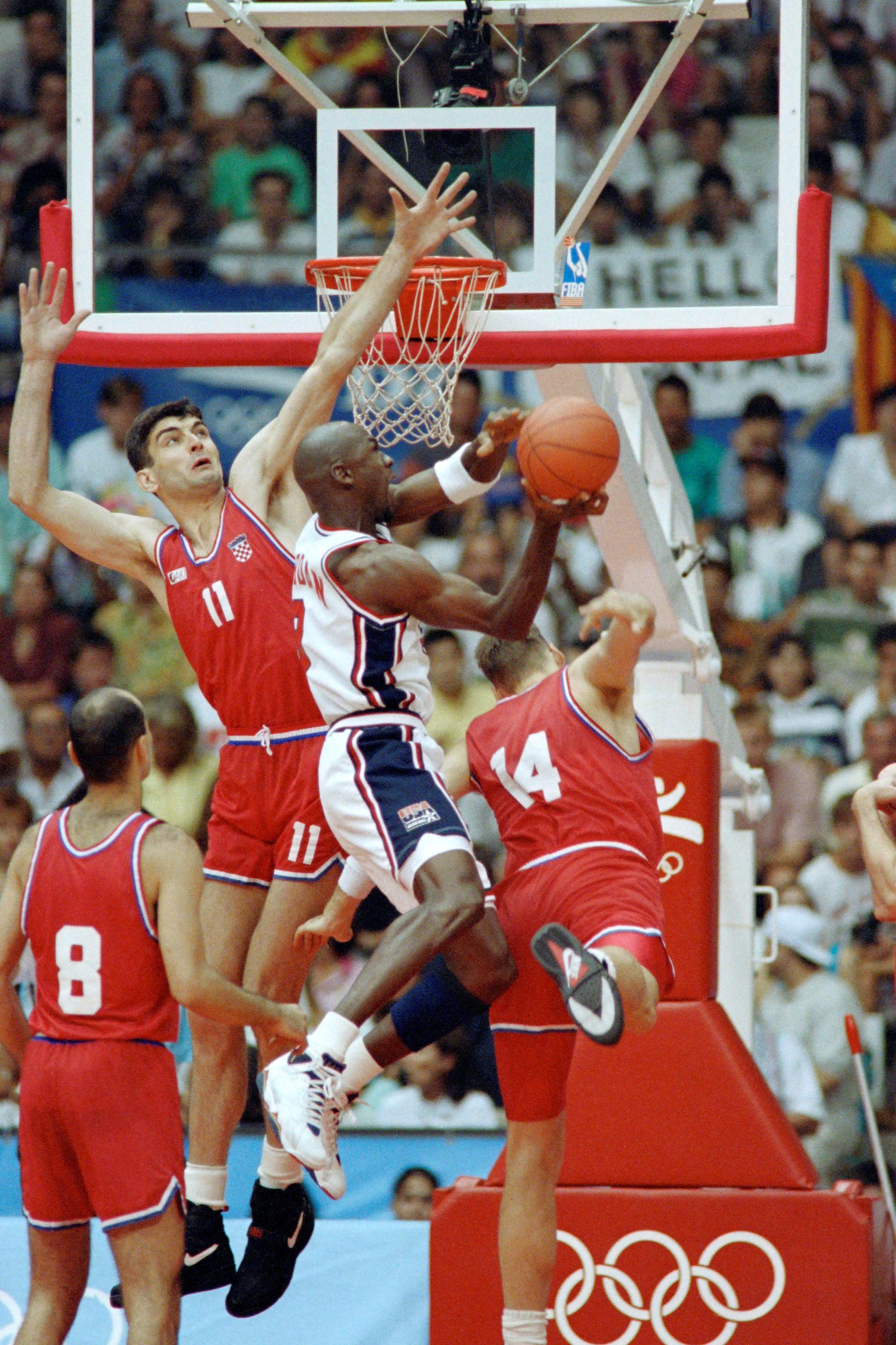 Michael Jordan Signed 1992 Team USA Dream Team Gold Medal Jersey